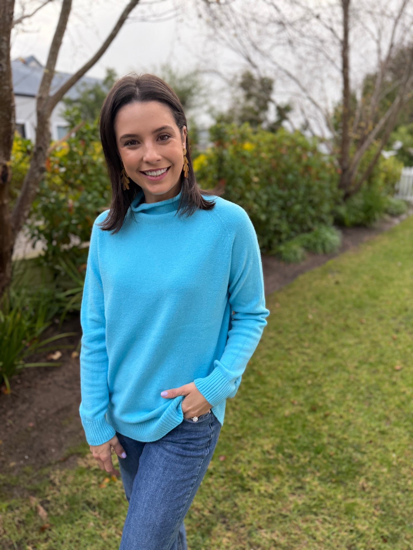 Italian knit - Aqua