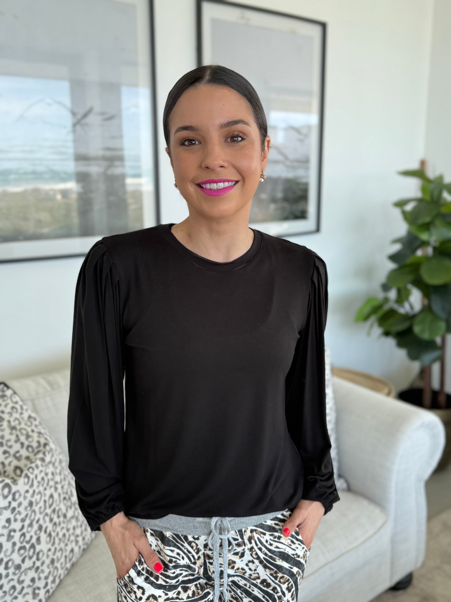 Mia top - Black