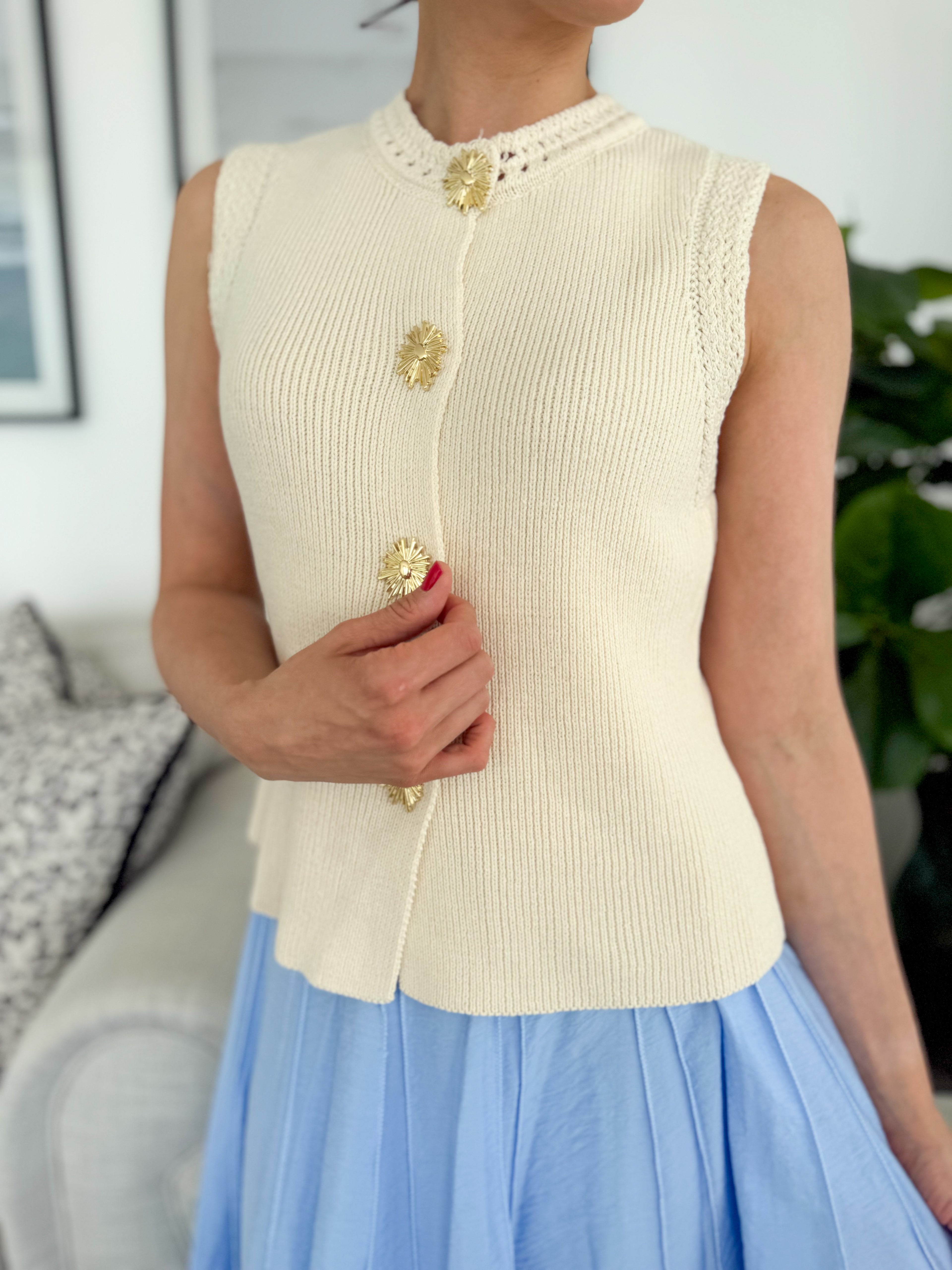 Summer knit - Beige Sundown