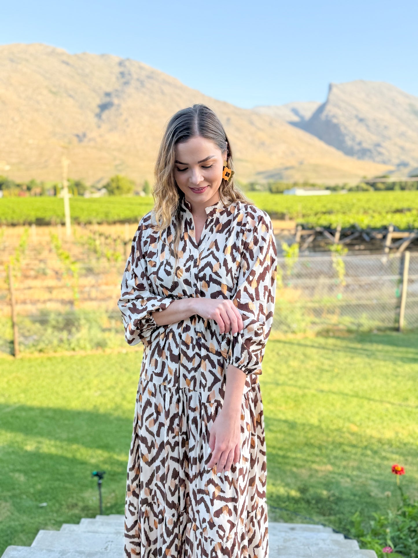 Jenna dress - Leopard