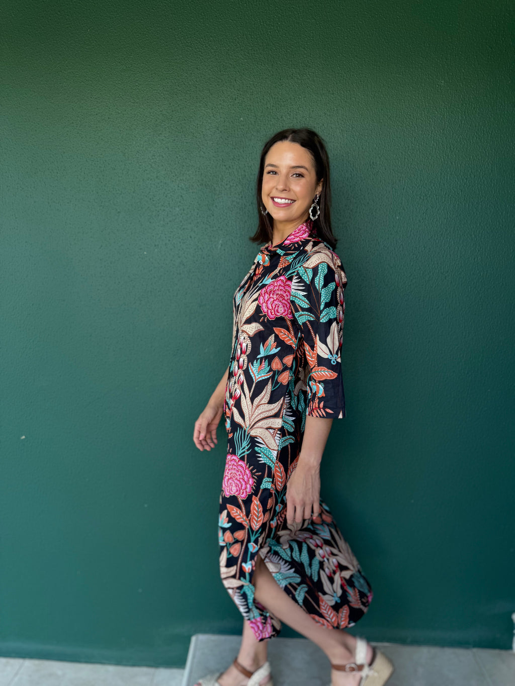 Jennifer dress - Botanical bliss