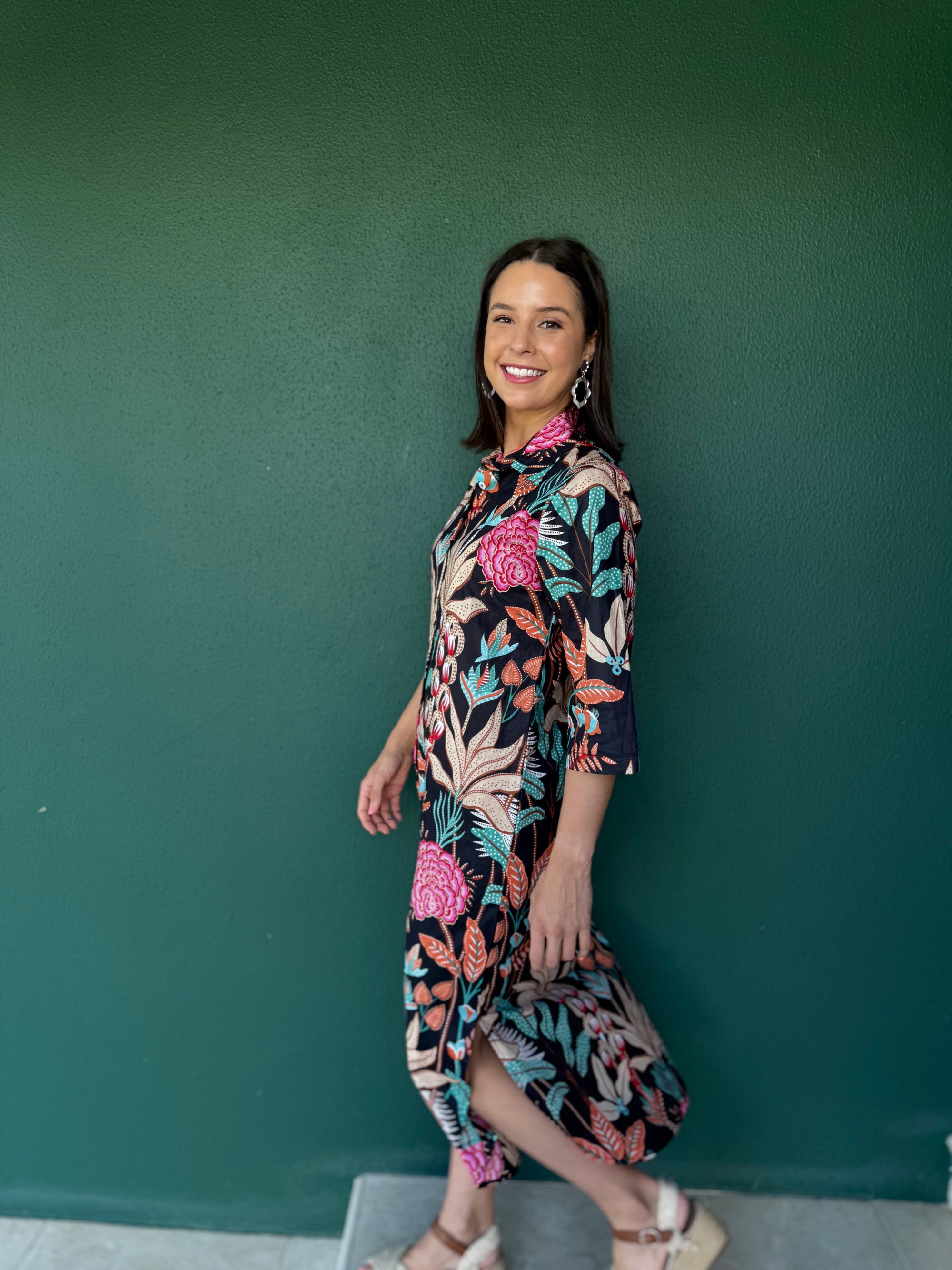 Jennifer dress - Botanical bliss