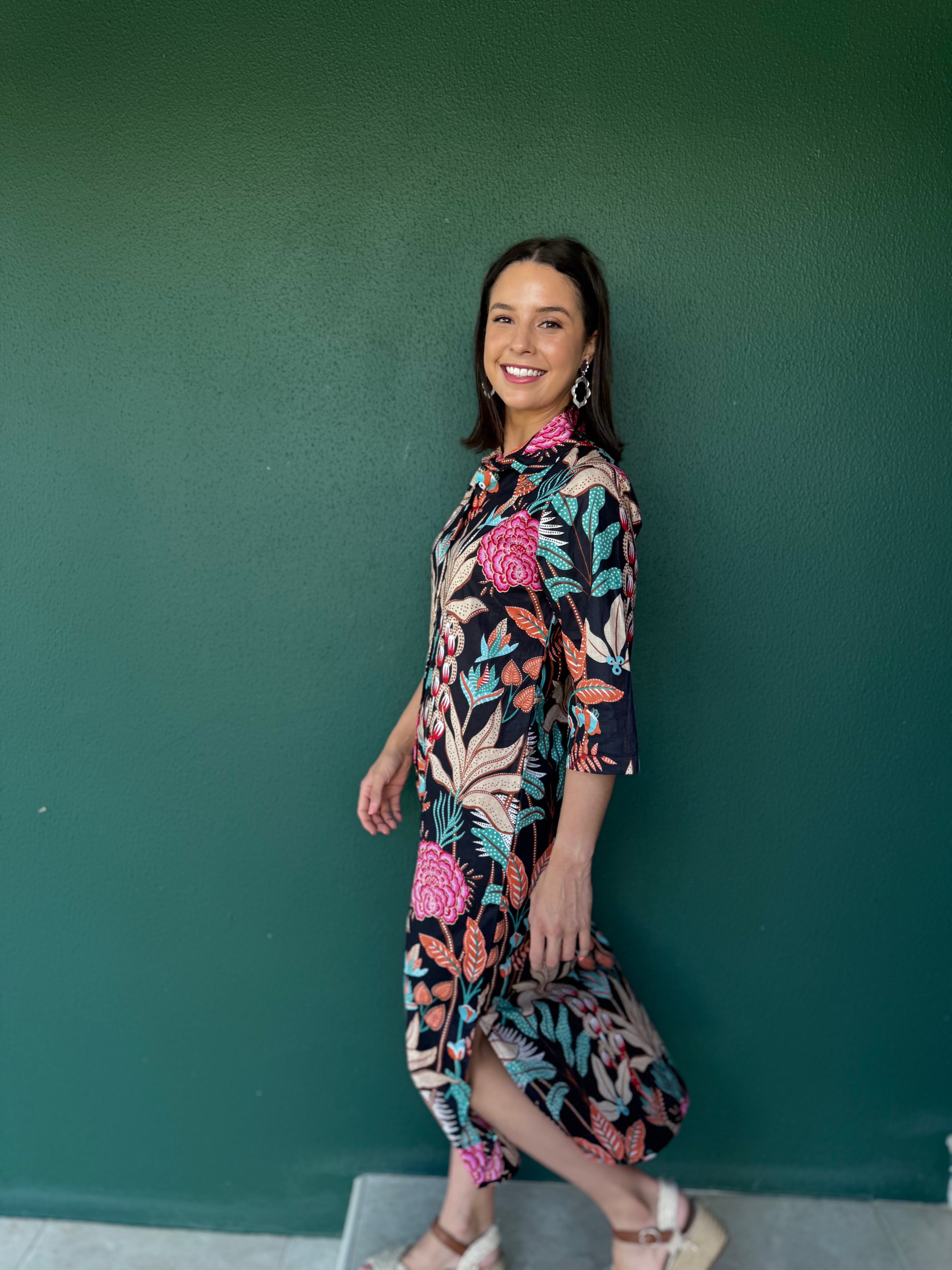 Jennifer dress - Botanical bliss