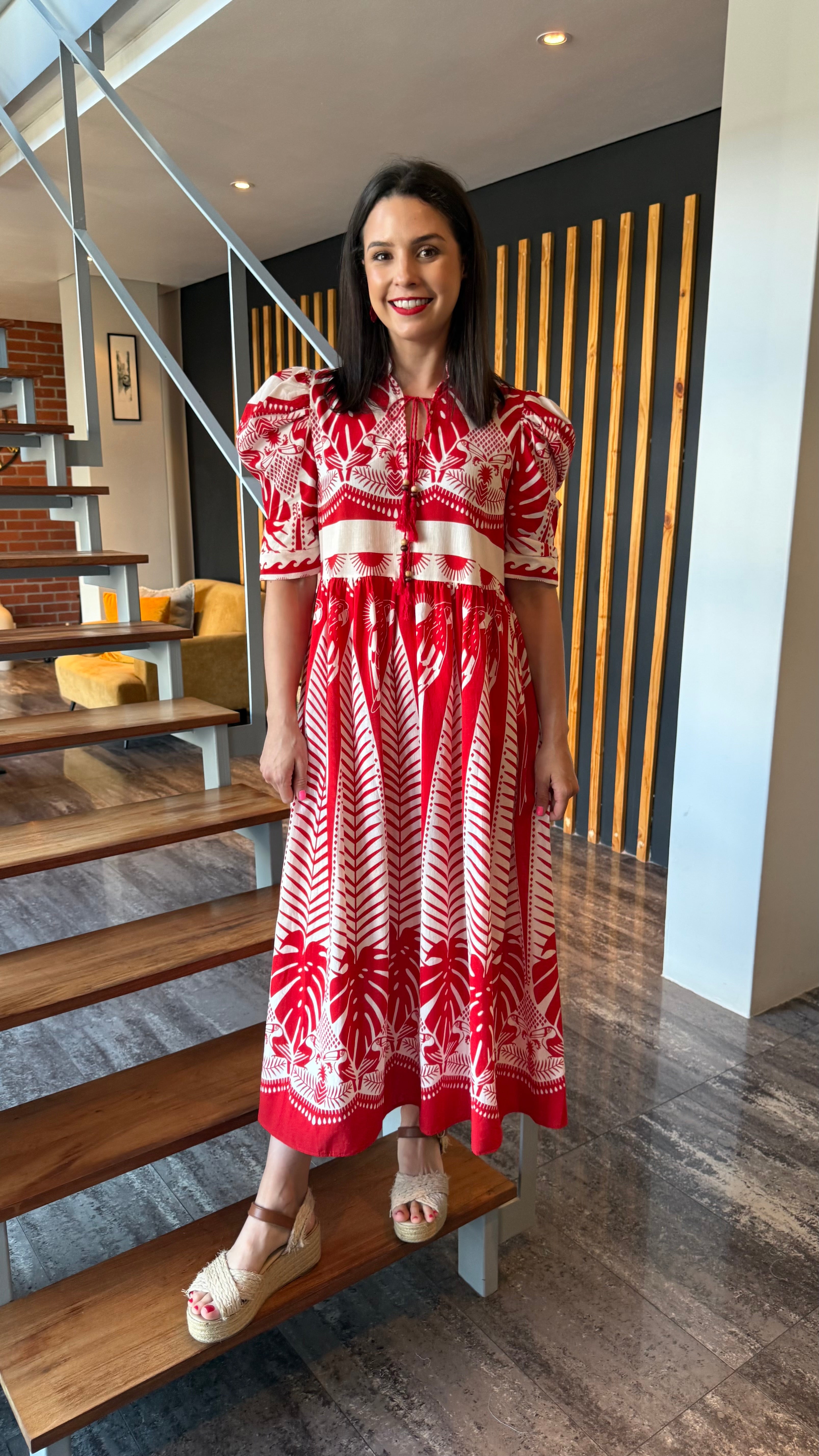 Lucy dress - Tropical