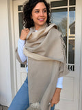 Cashmere scarf - Sand