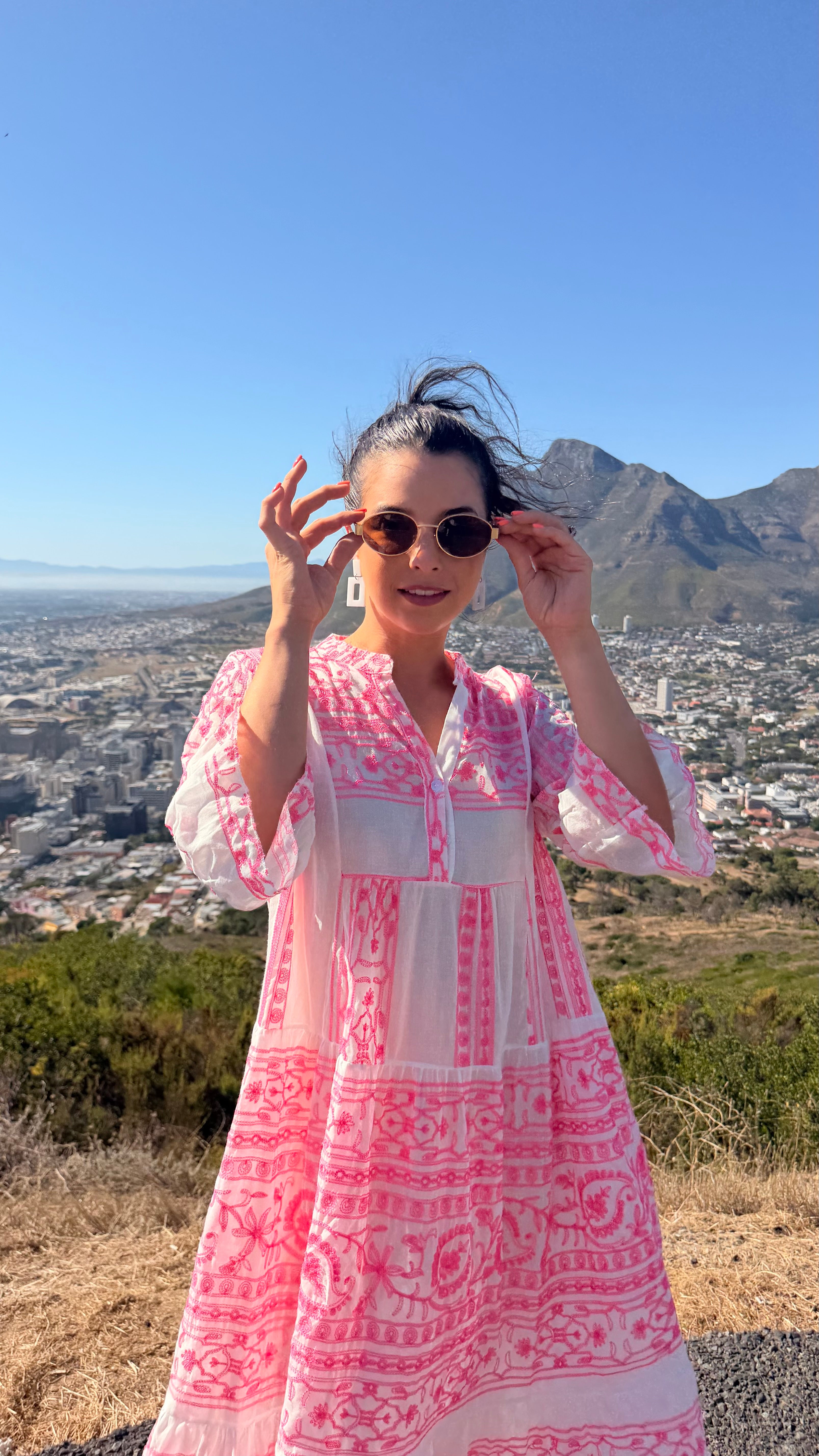 Nora dress - Candy pink