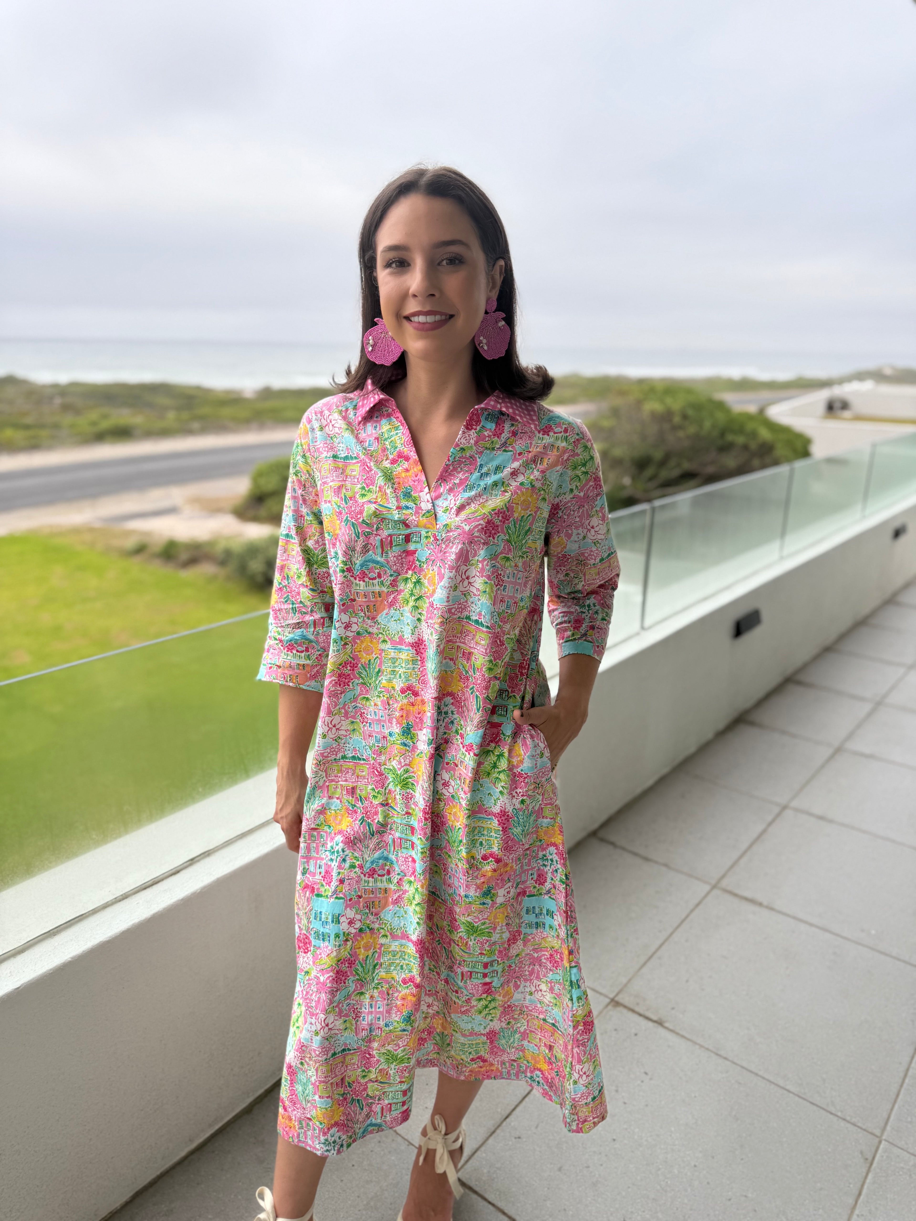Janet dress - Pastel town