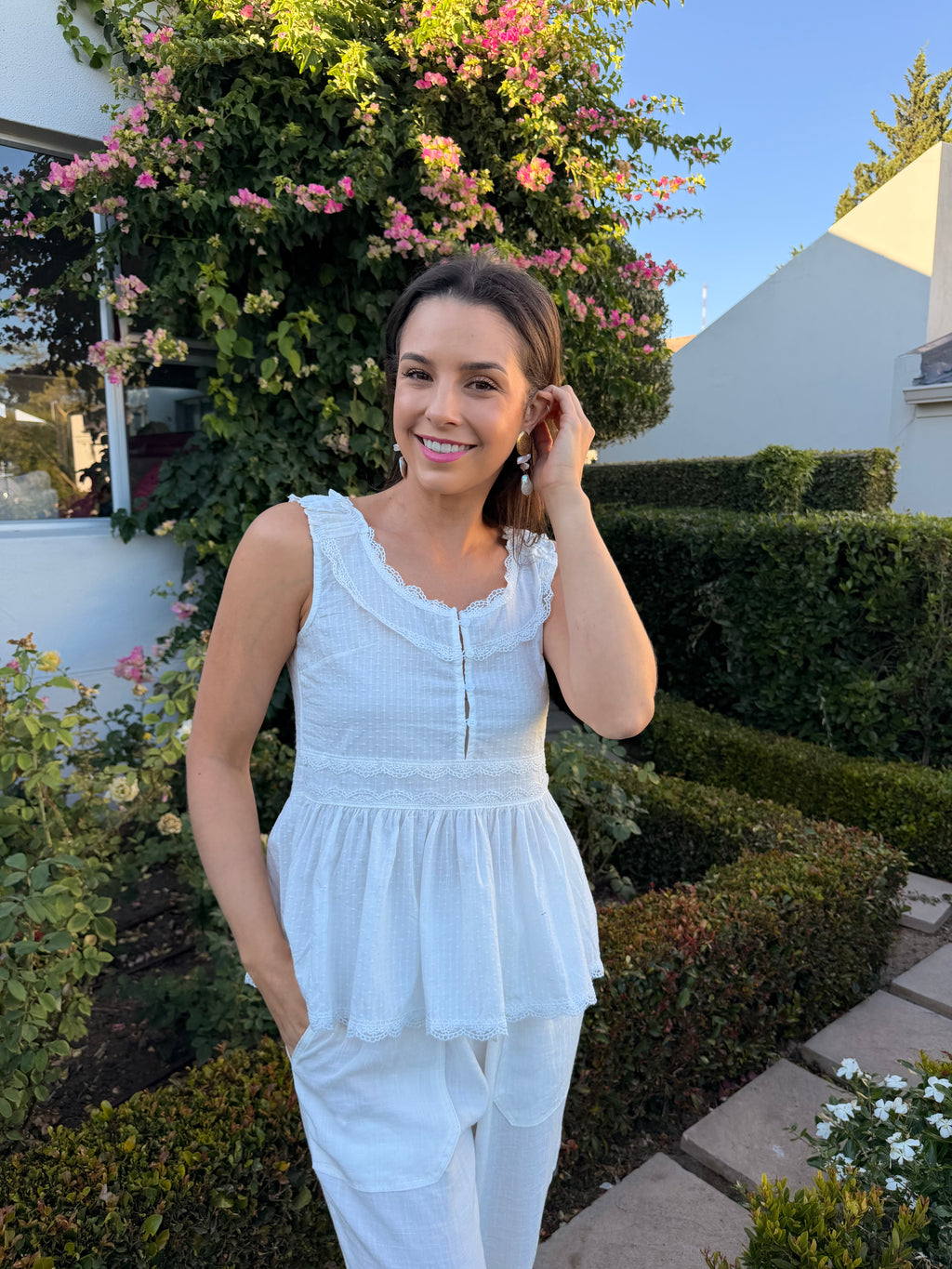 Dolly Italian top - White