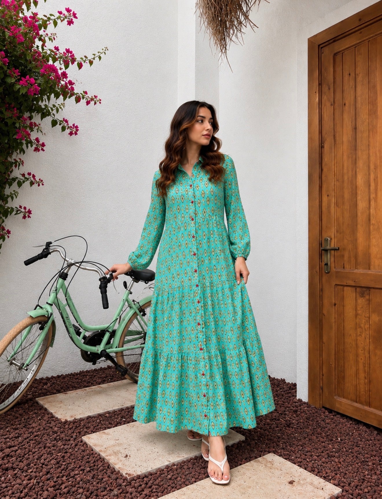 Amy dress - Turquoise