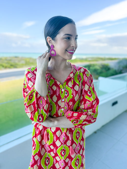 Anina dress - ikat