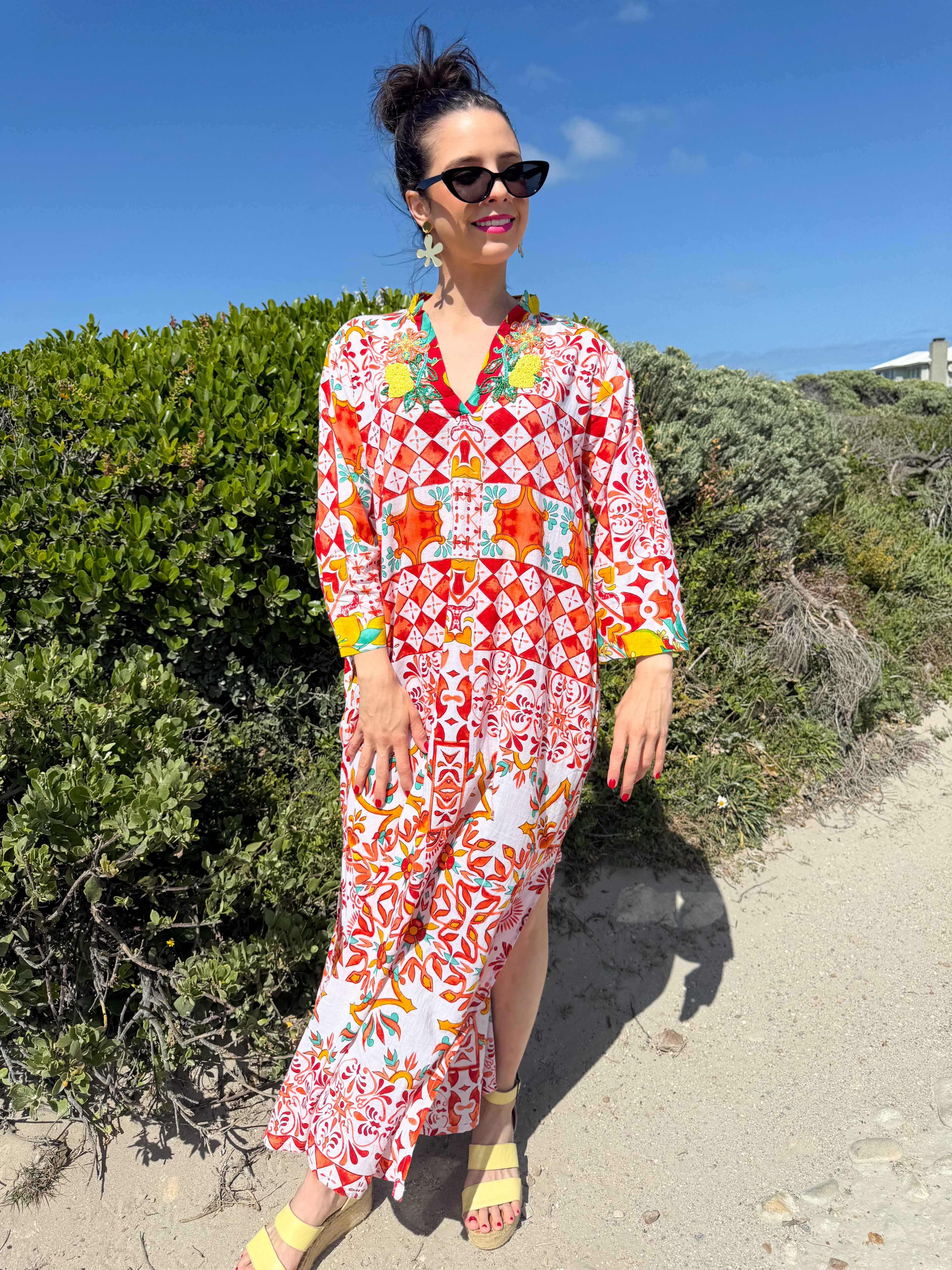 Romey kaftan - Moroccan summer
