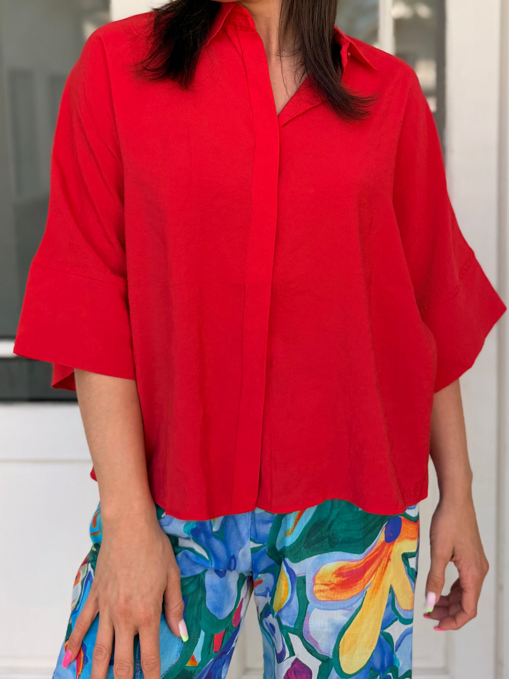 Rina top - Red
