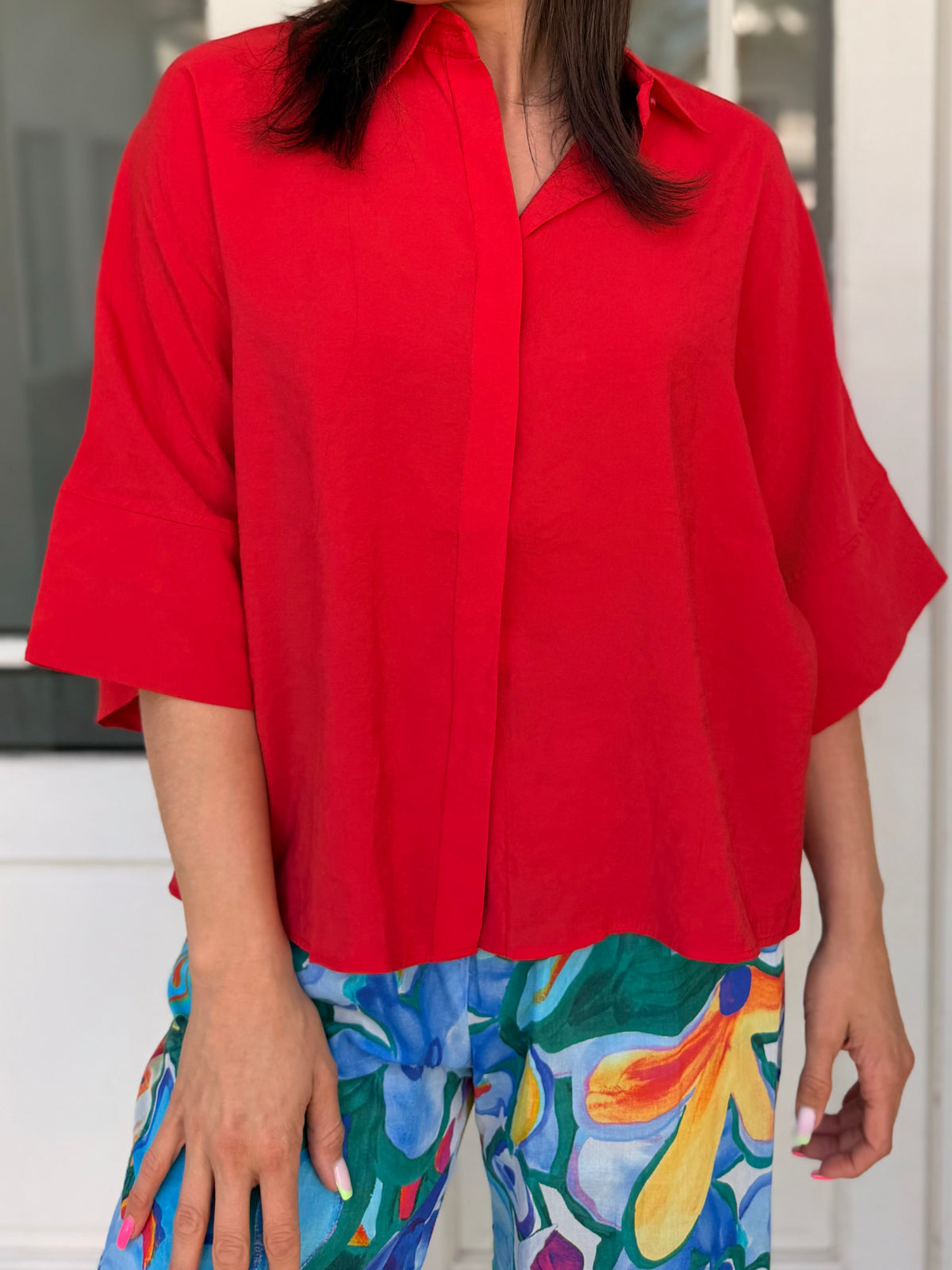 Rina top - Red