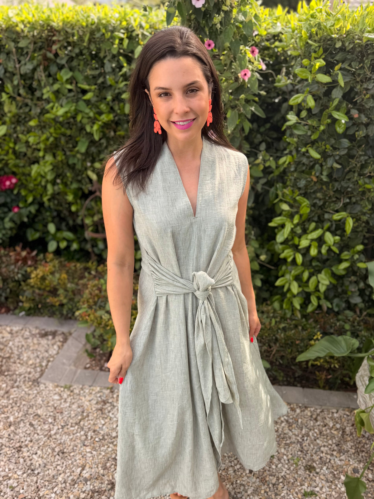 Phelina dress - Sage