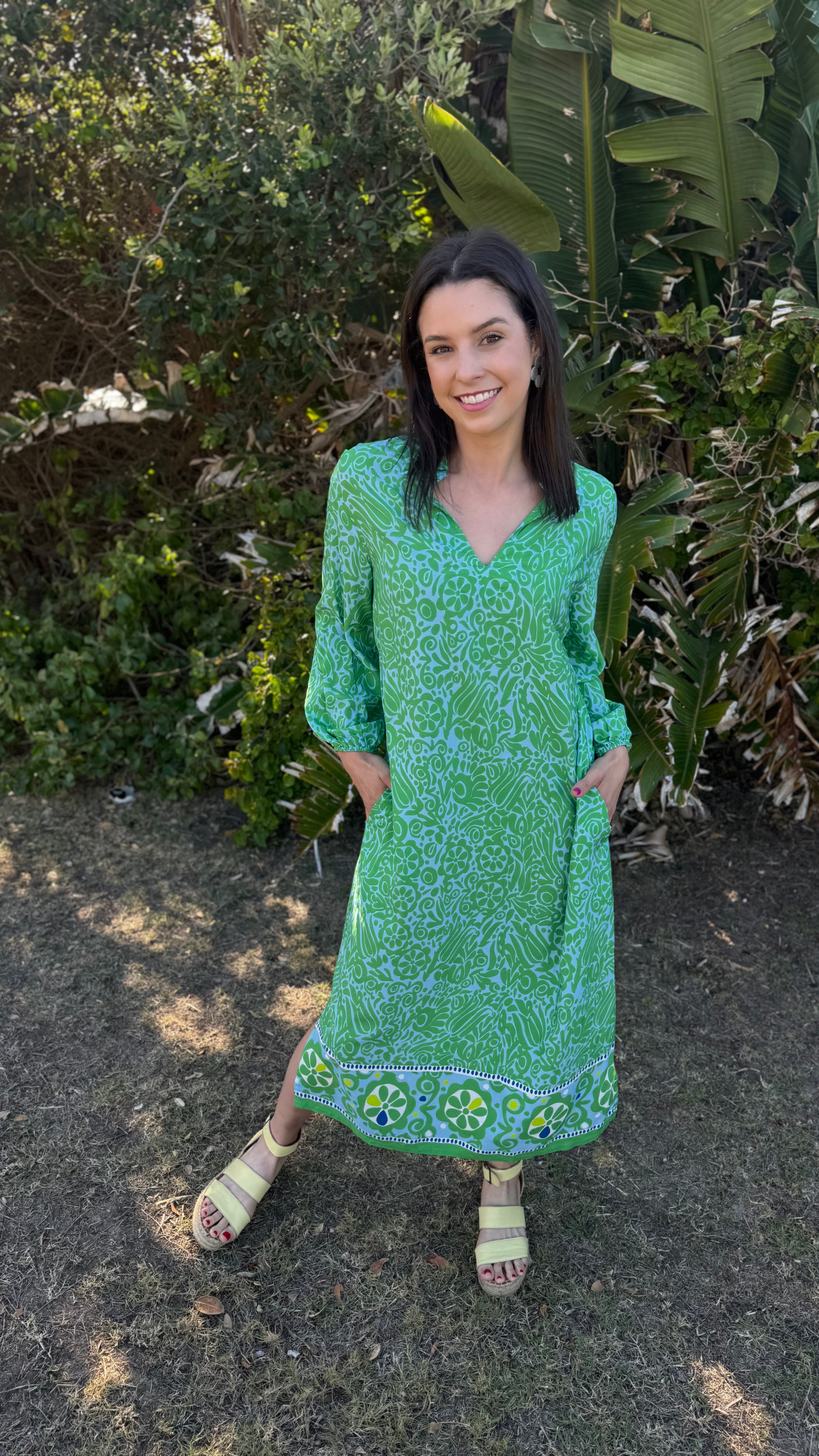 Melani dress - Green