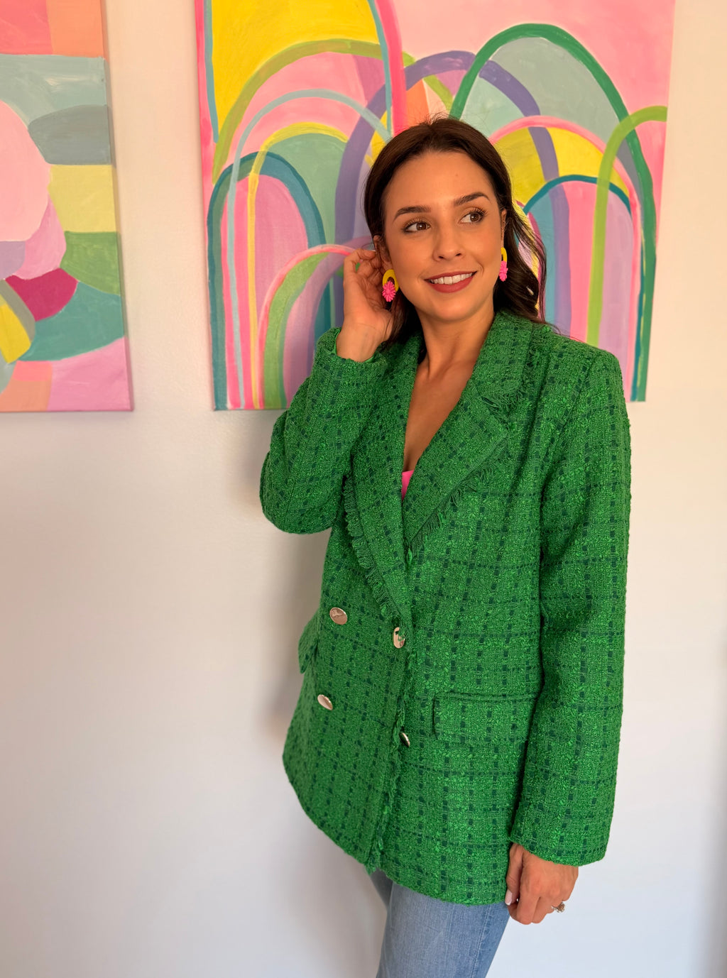 Chanel jacket - Green