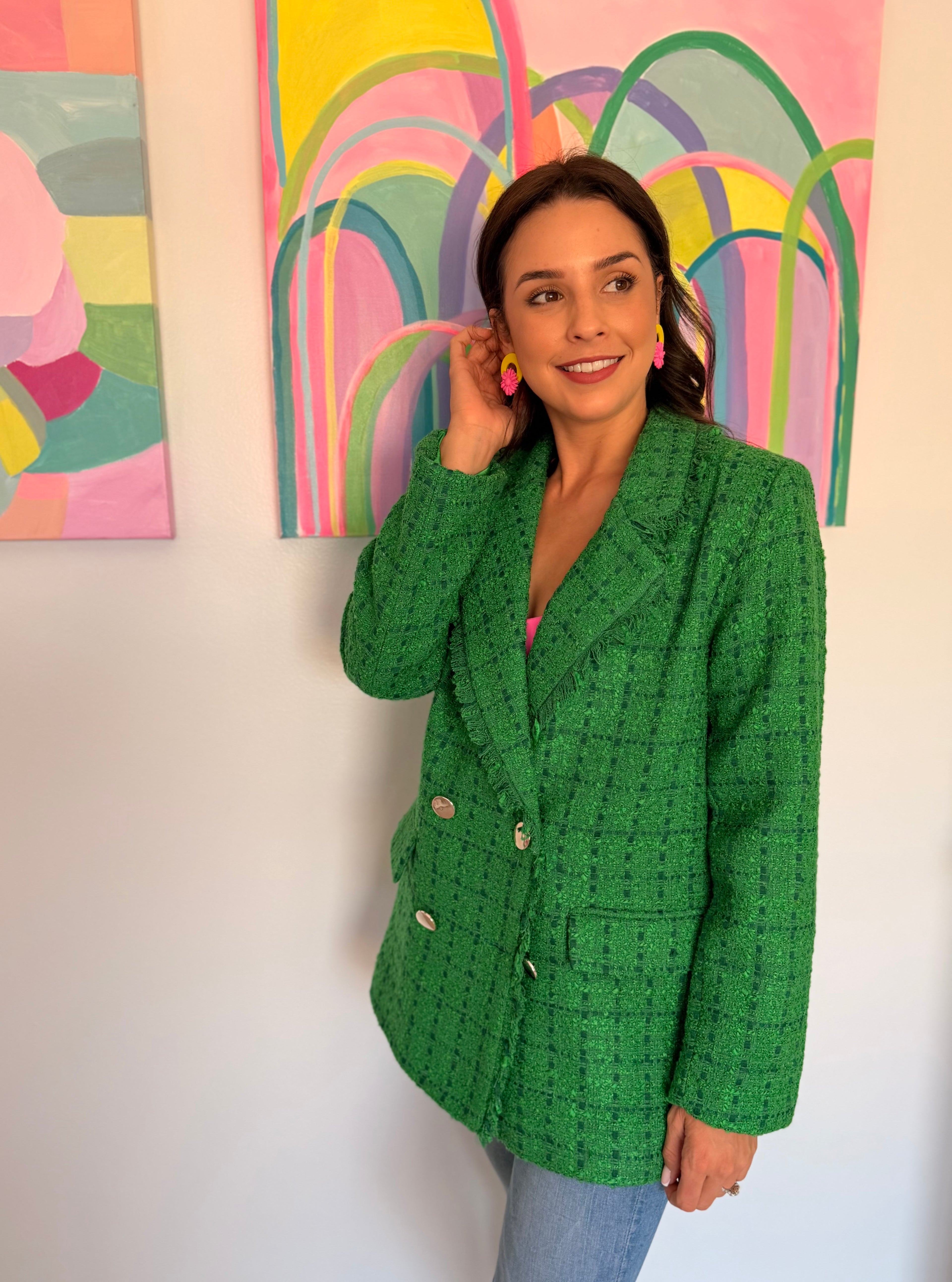 Chanel jacket - Green