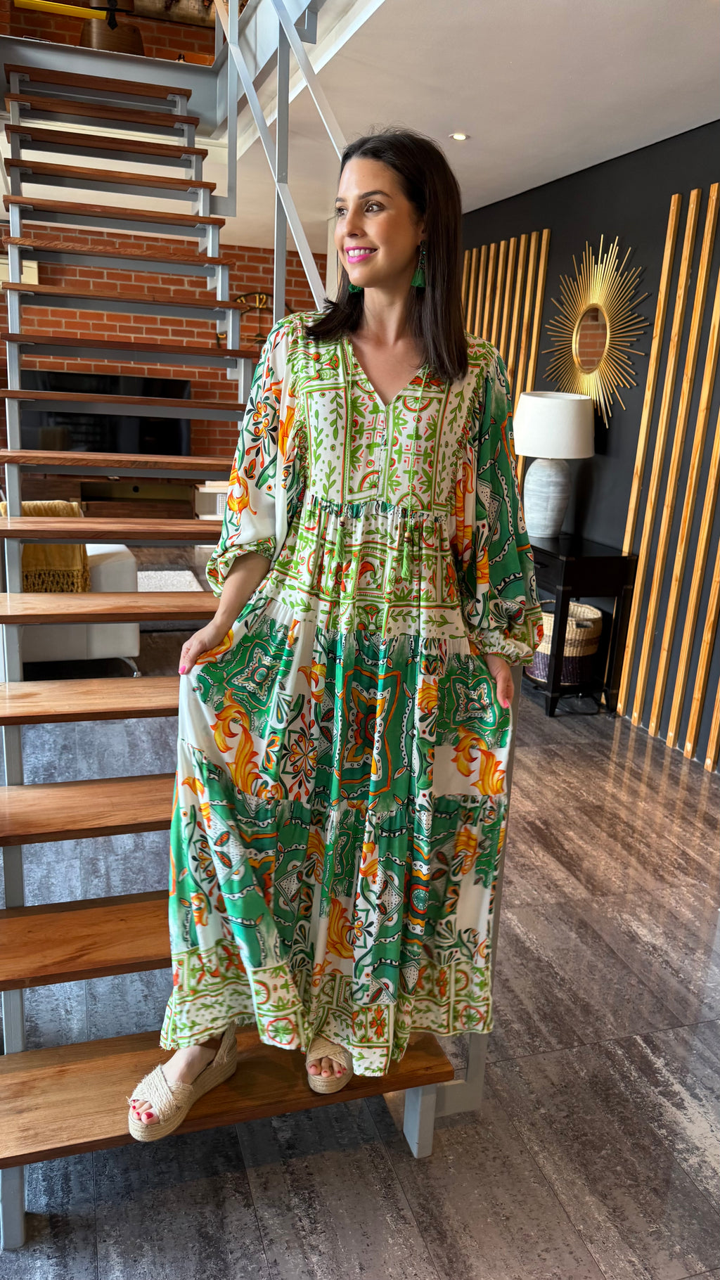 Kika dress - Green