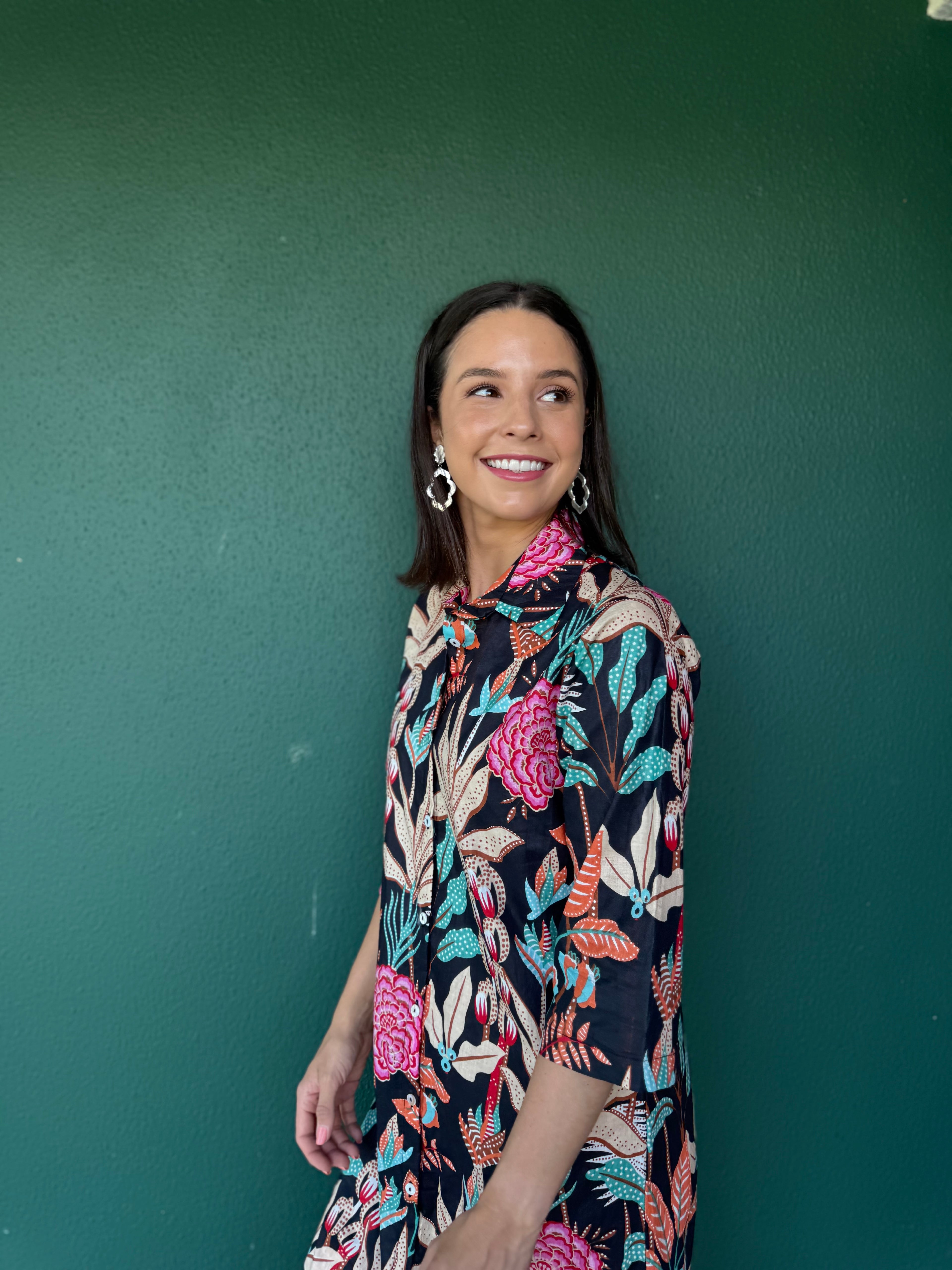 Jennifer dress - Botanical bliss