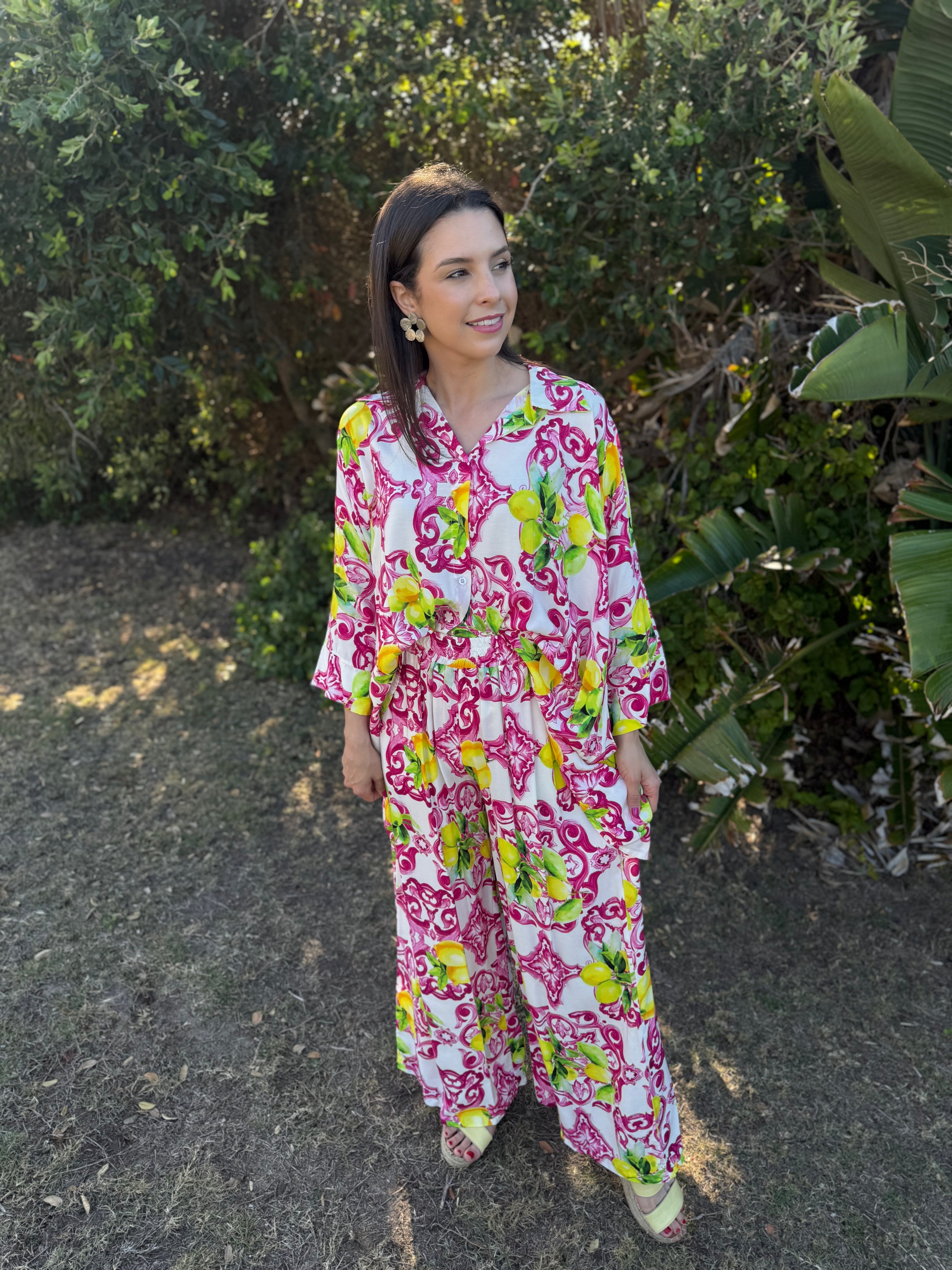Italian La dolce vita - Pink pants