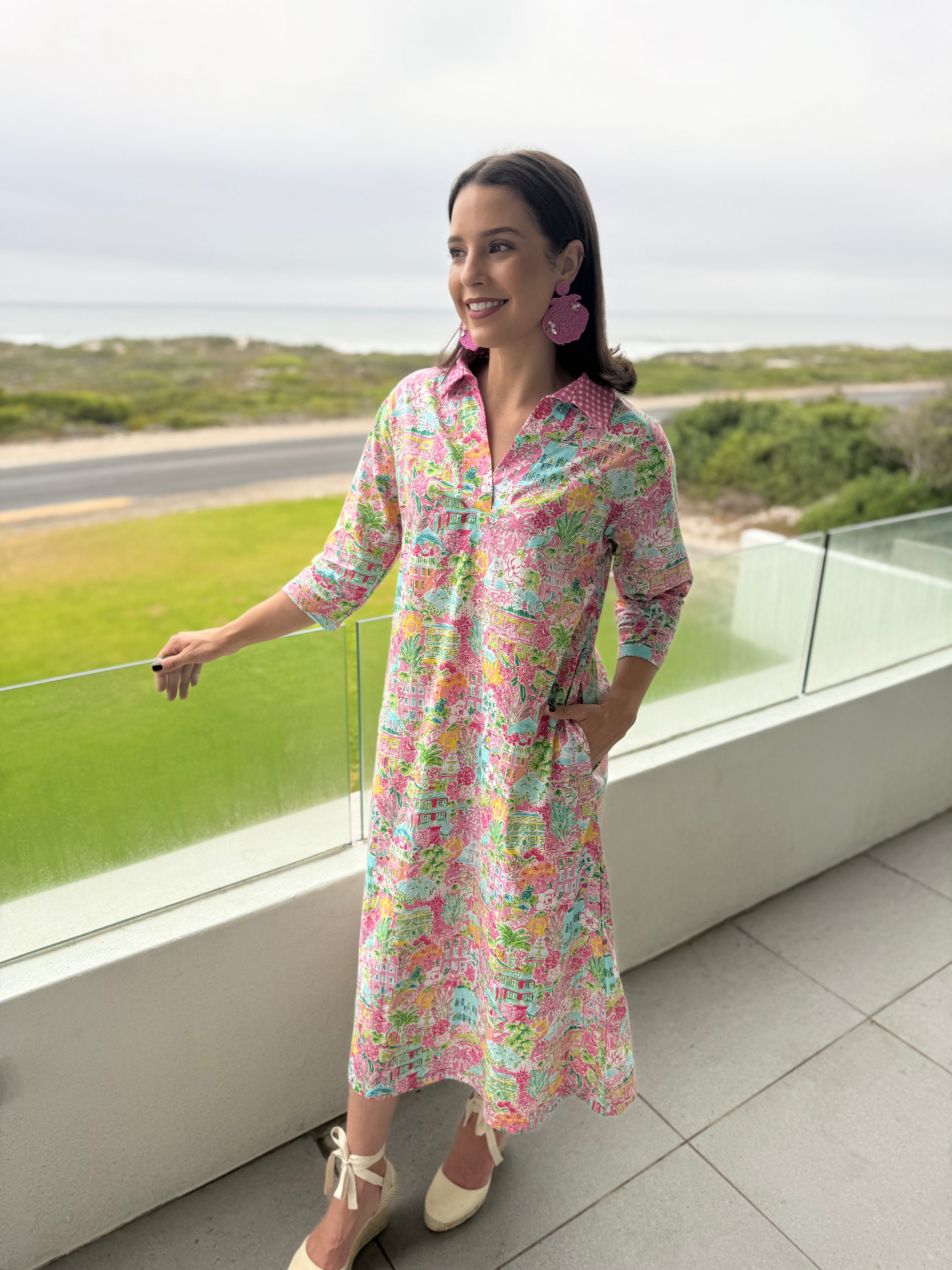 Janet dress - Pastel town