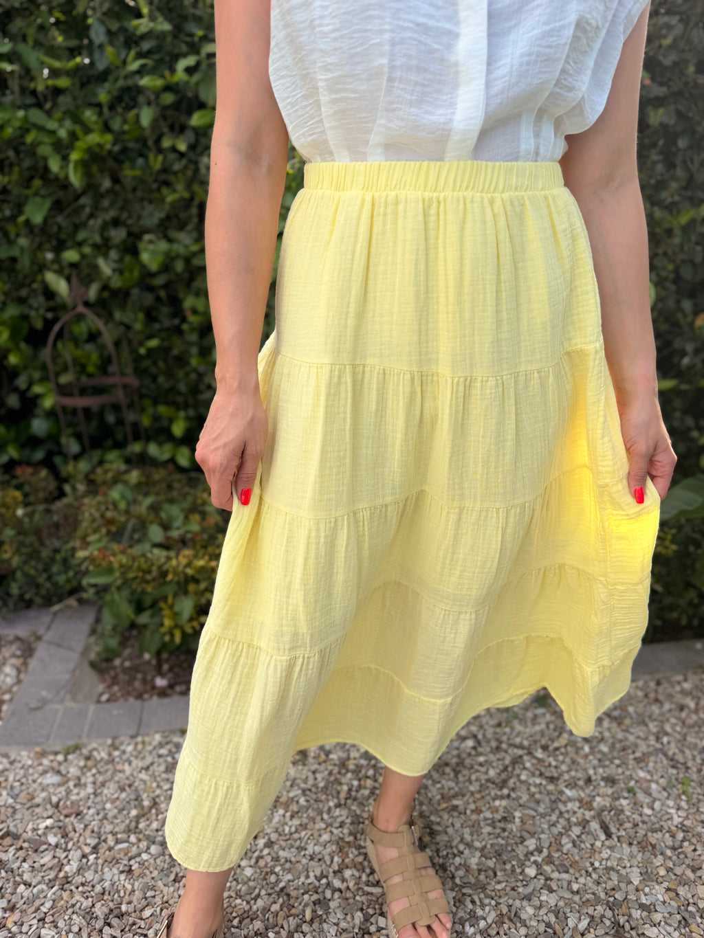 Selena skirt - Yellow