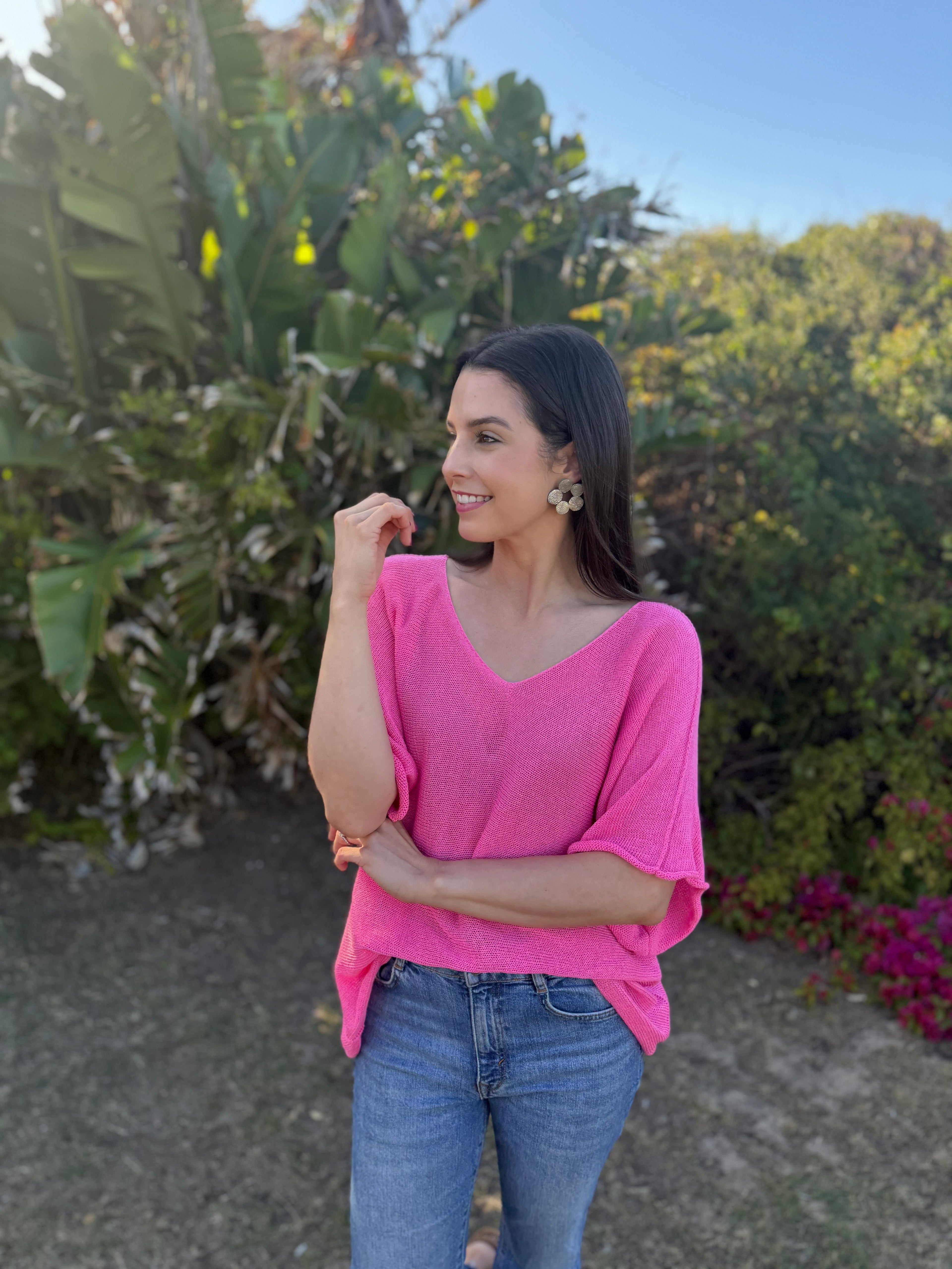 Italian summer knit - Pink