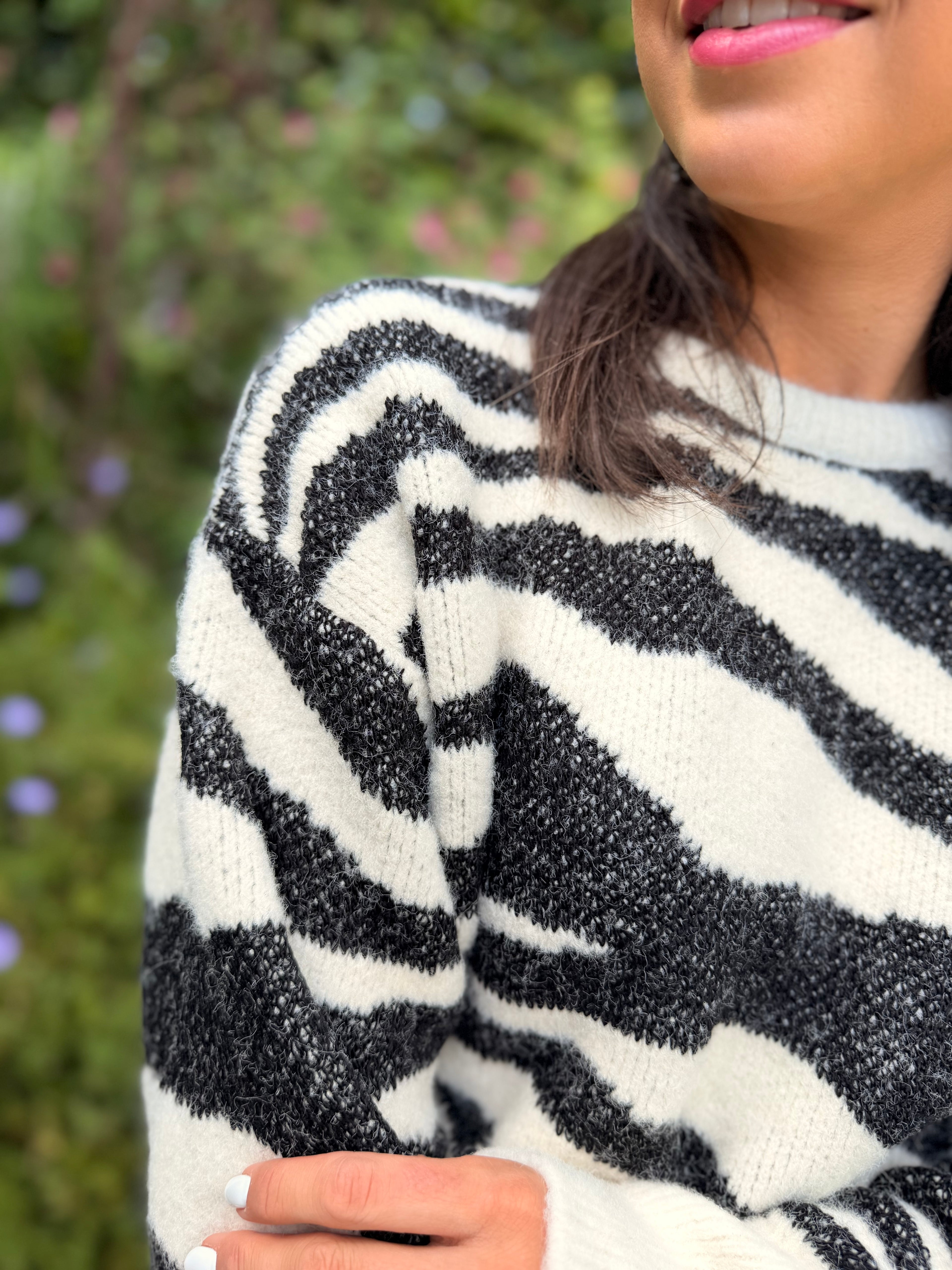 Ria knit - Zebra