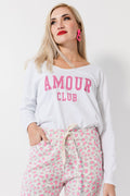 Italian top - Amour Pink