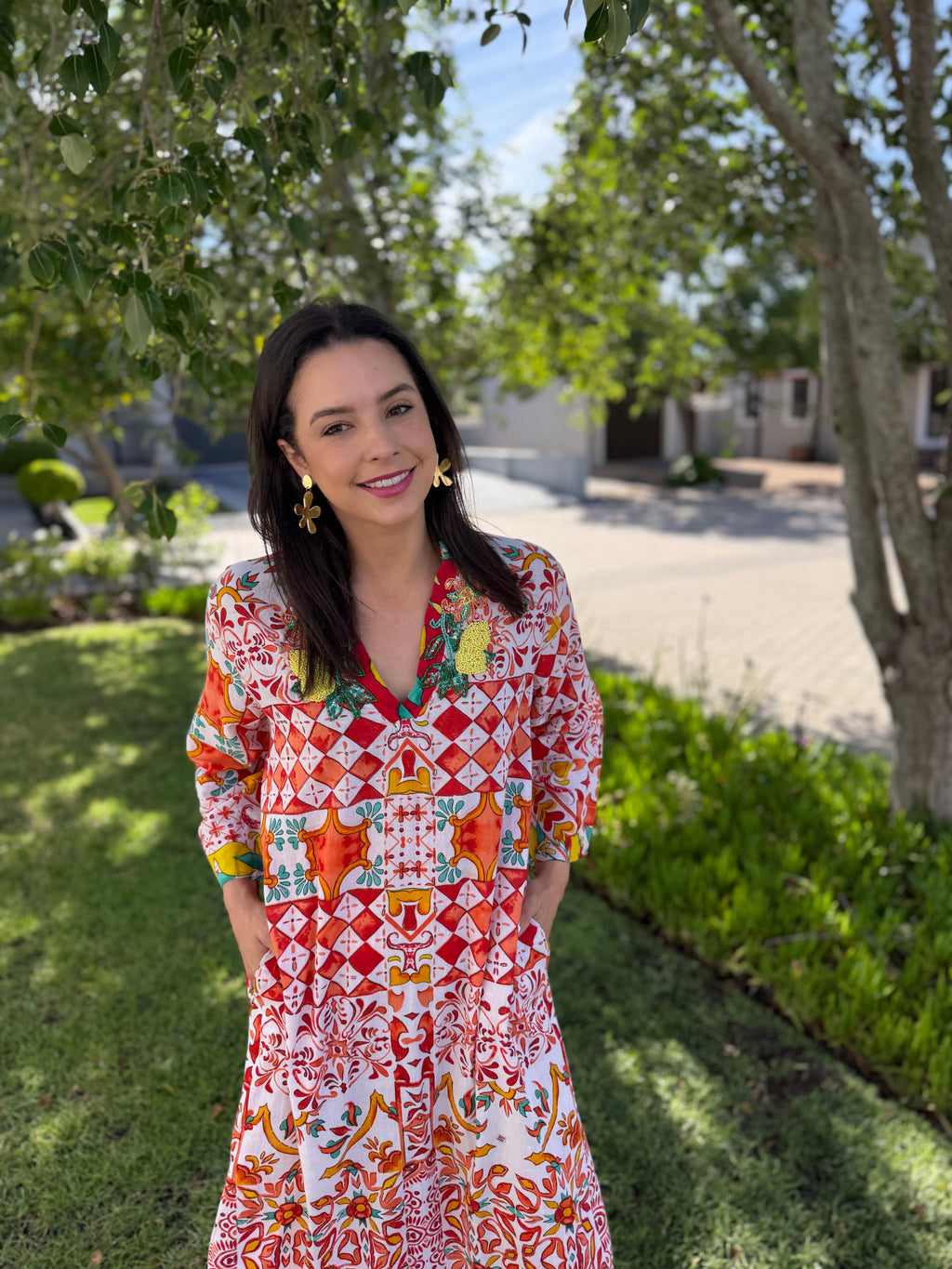 Romey kaftan - Moroccan summer