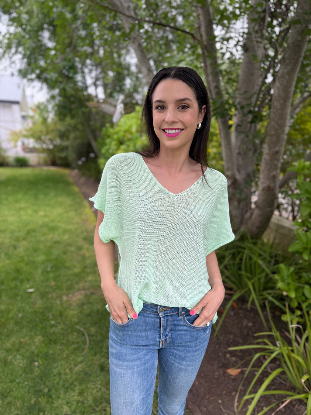 Italian summer knit - Mint