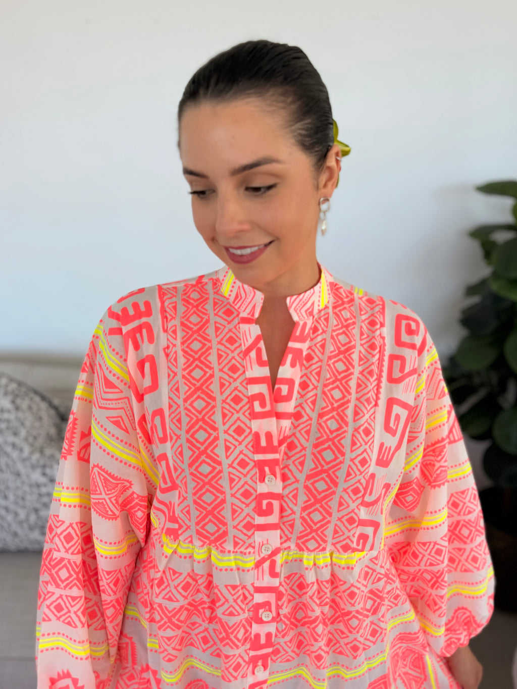 Carley dress - Neon dreams