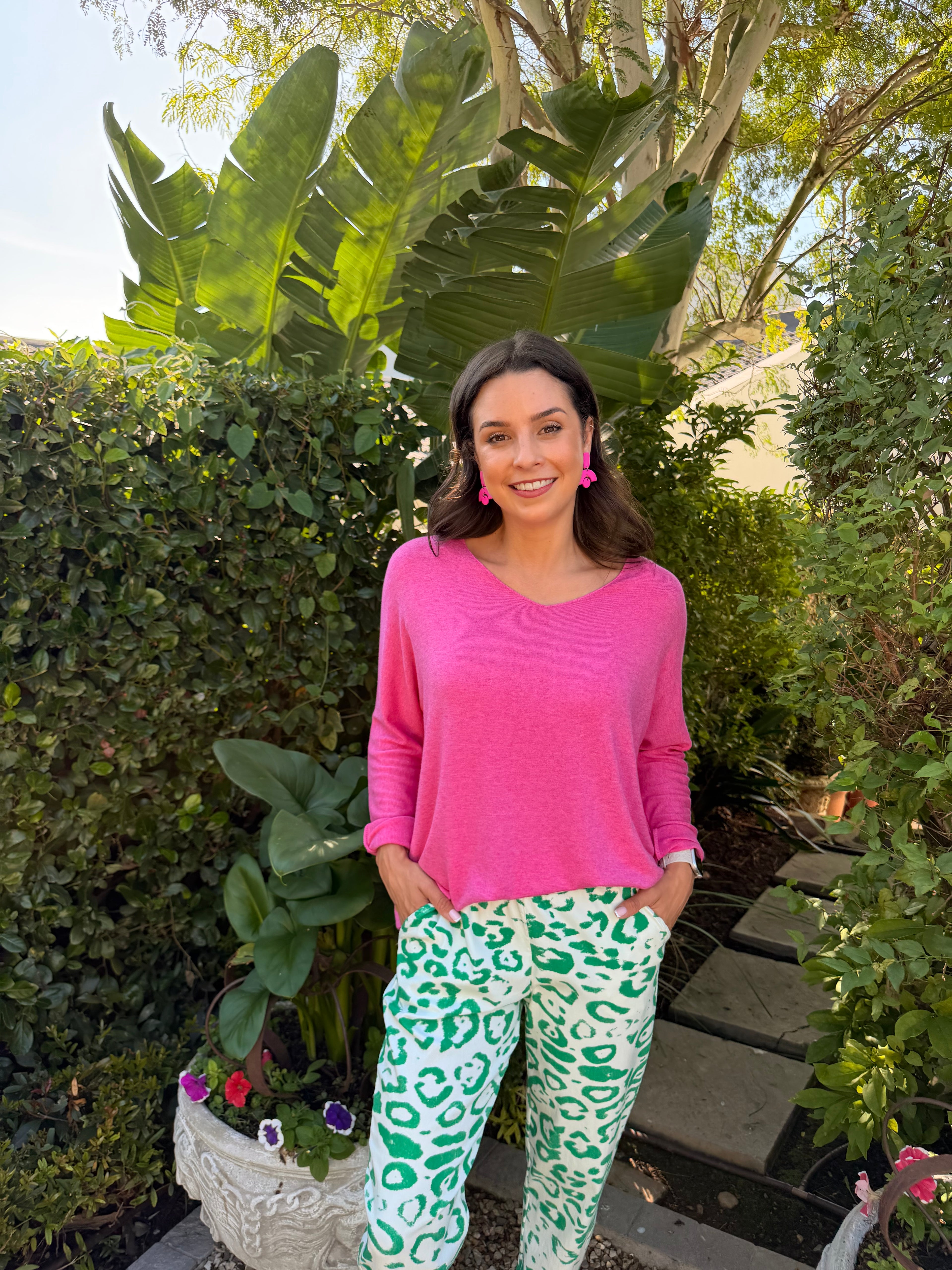 Italian soft knit - Pink