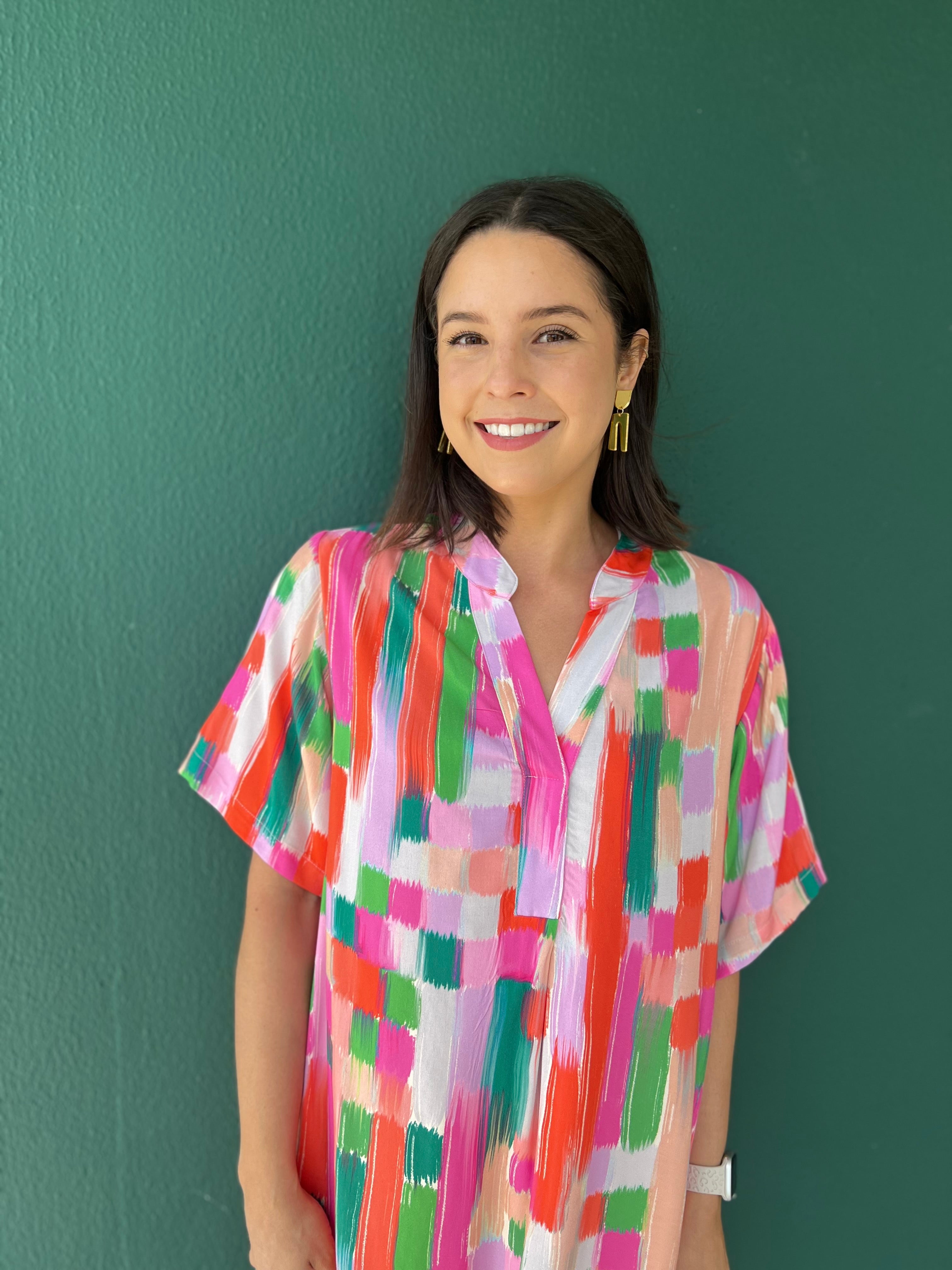 Jean dress - Paintbrush