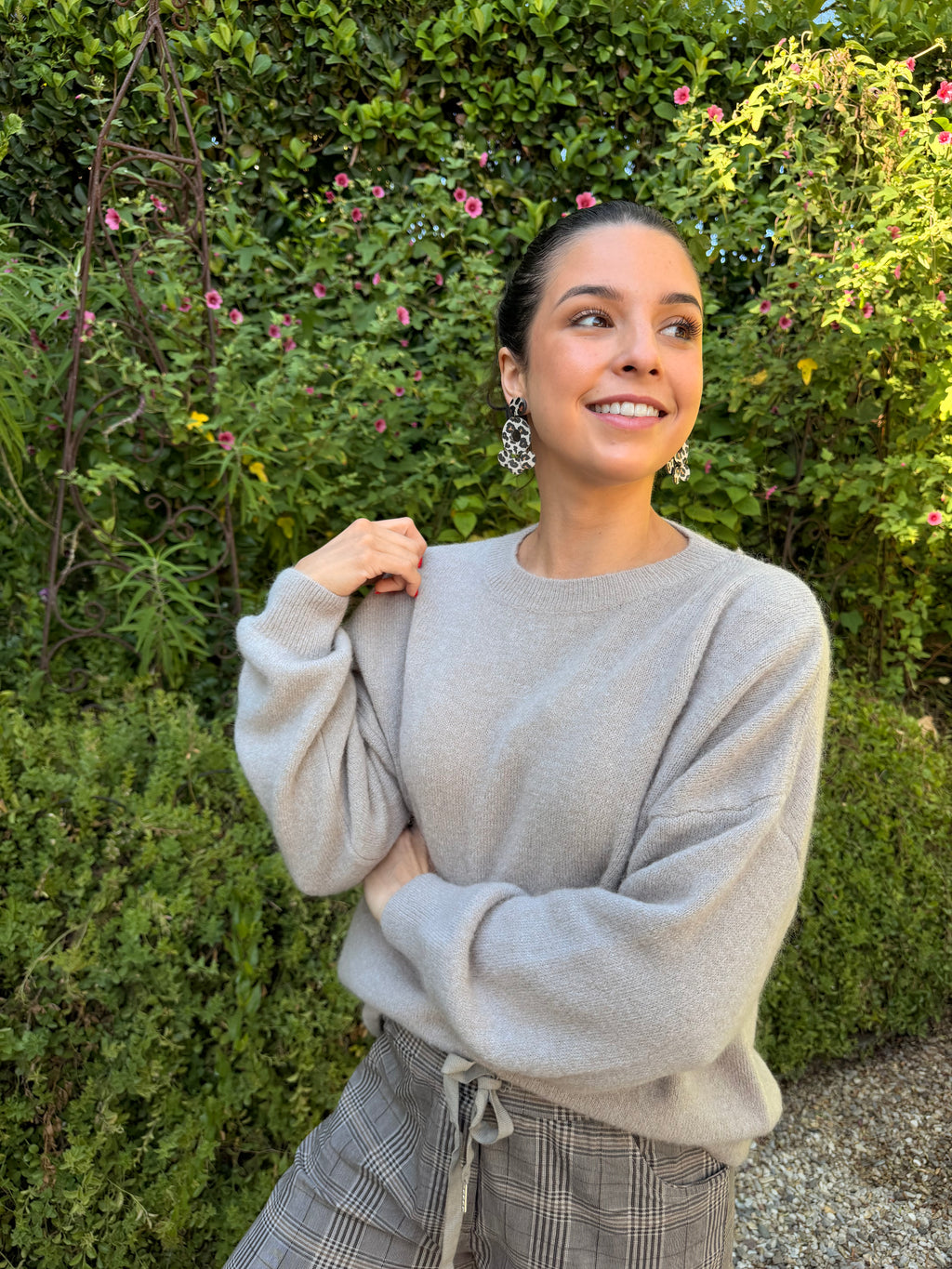 Baby alpaca knit - Stone