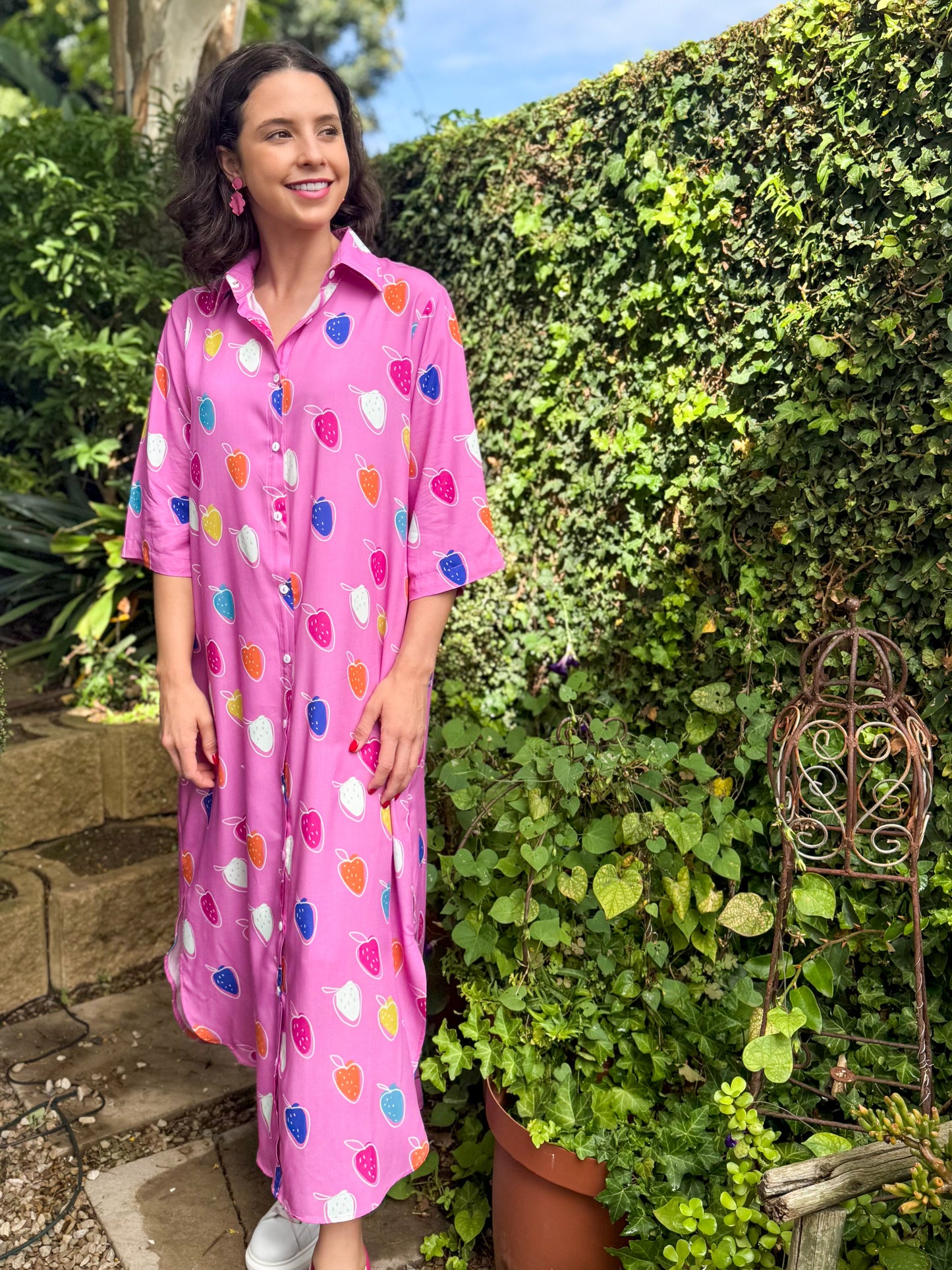 Jennifer dress - Strawberries