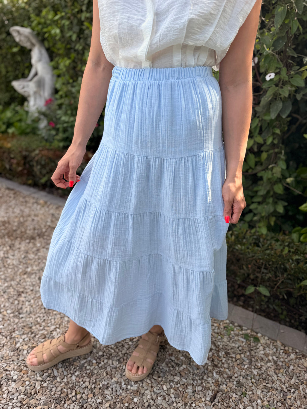 Selena skirt - Blue