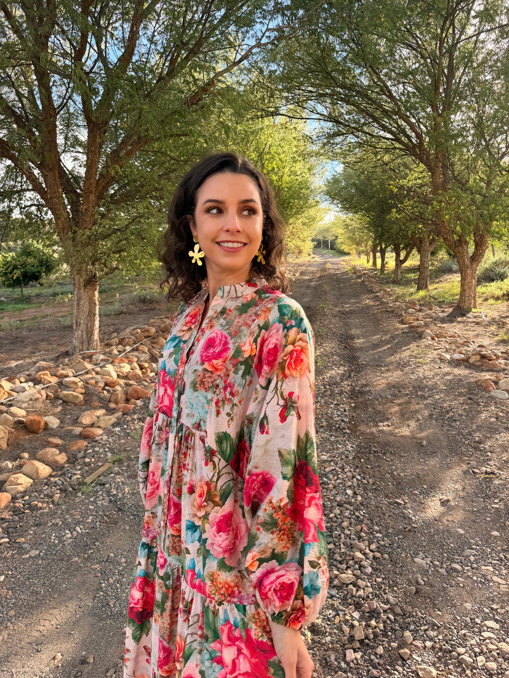 Jenna dress - Vintage rose