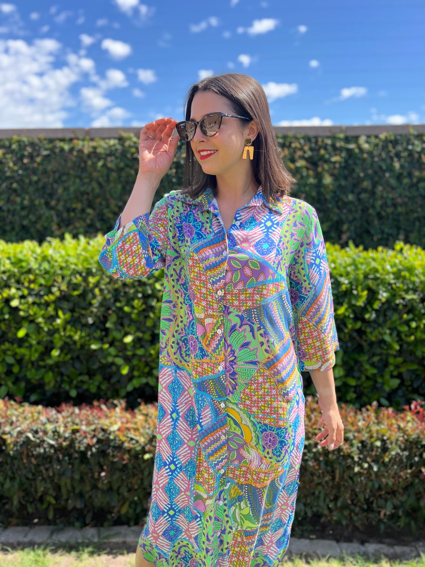 Jennifer dress - Mosaic