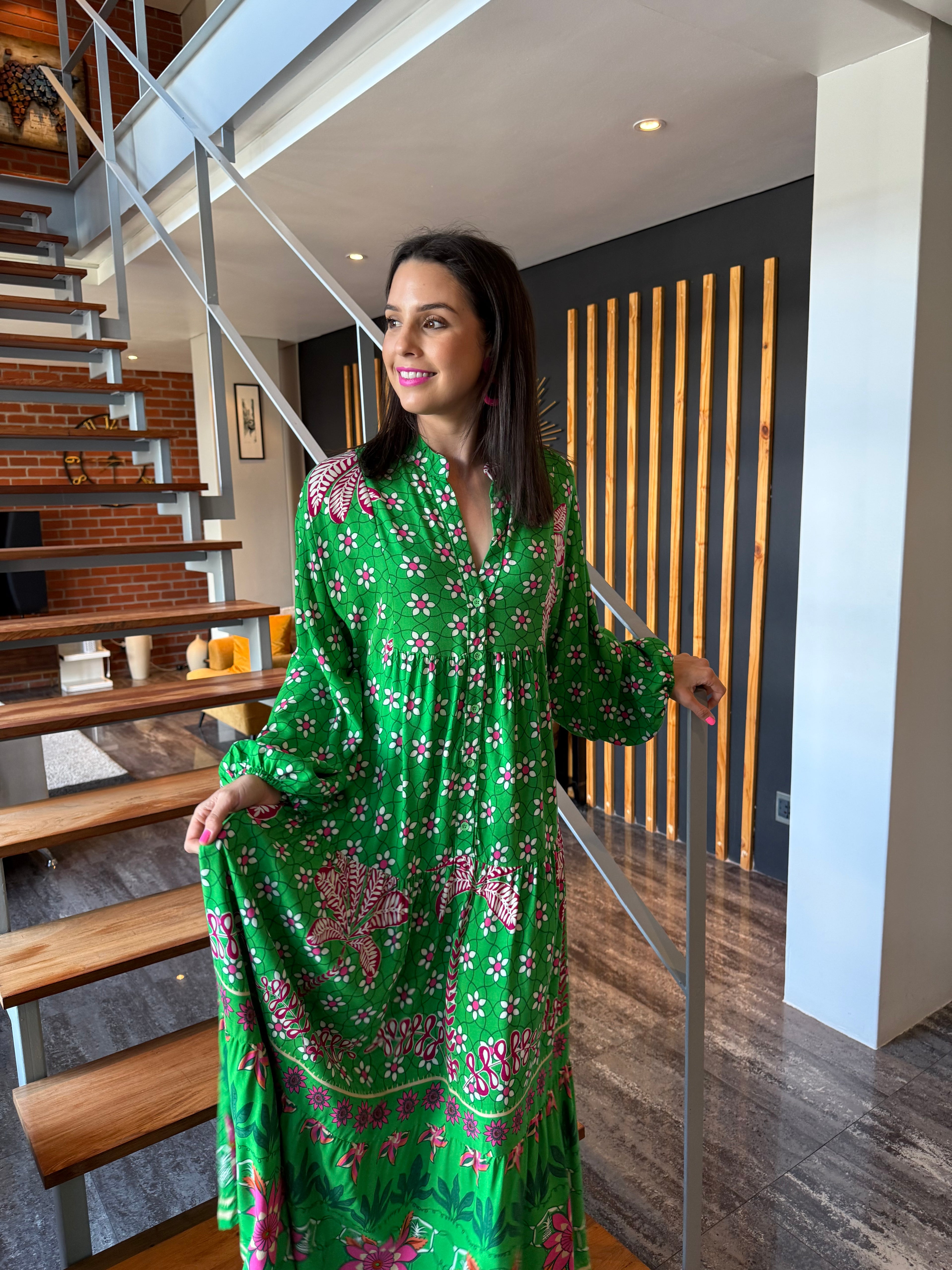 Jenna dress - Palm