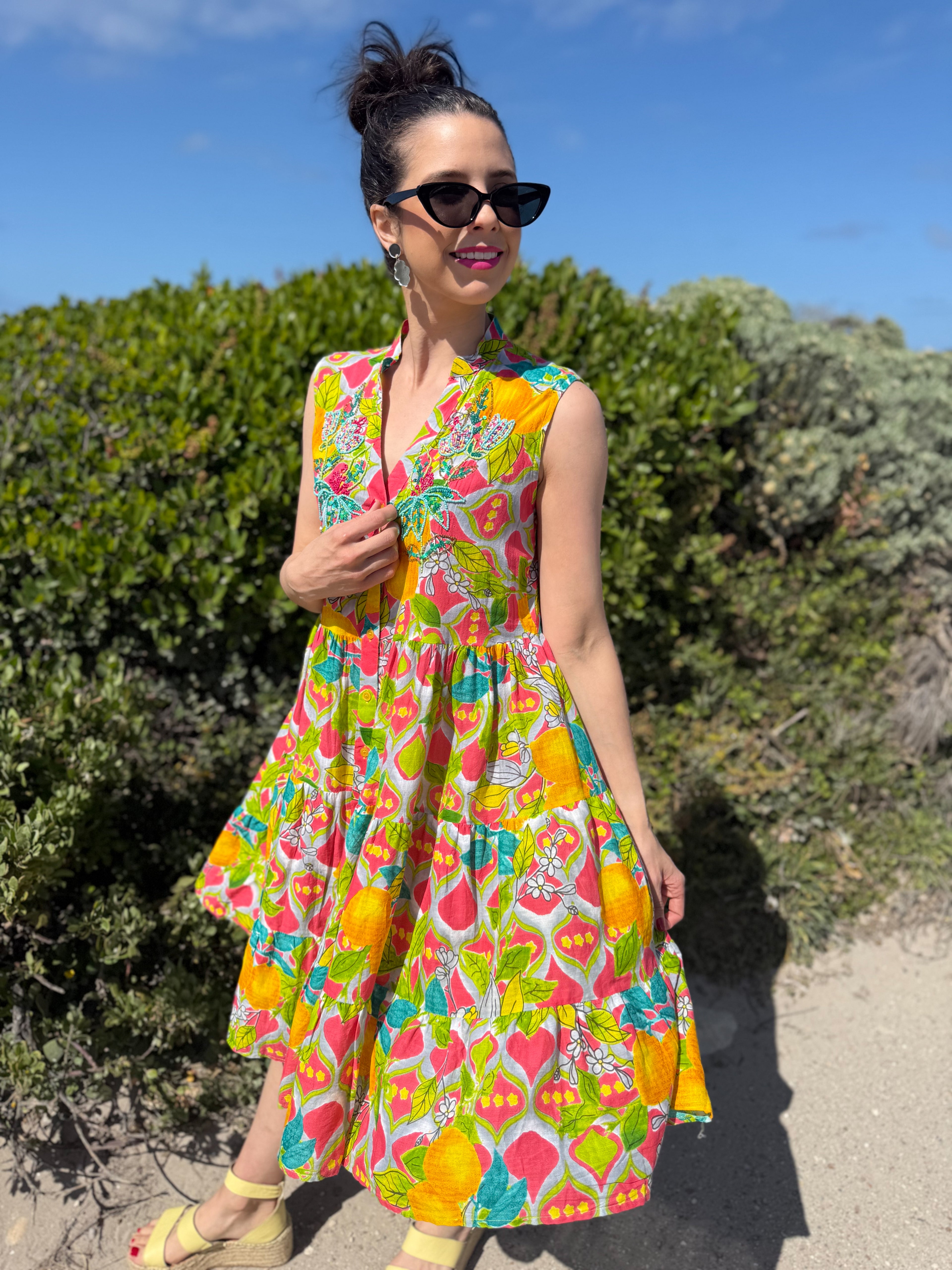Annie dress - Lemoncello