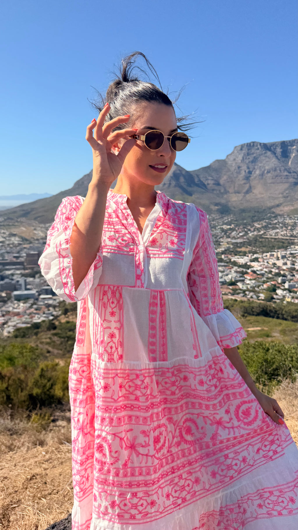 Nora dress - Candy pink