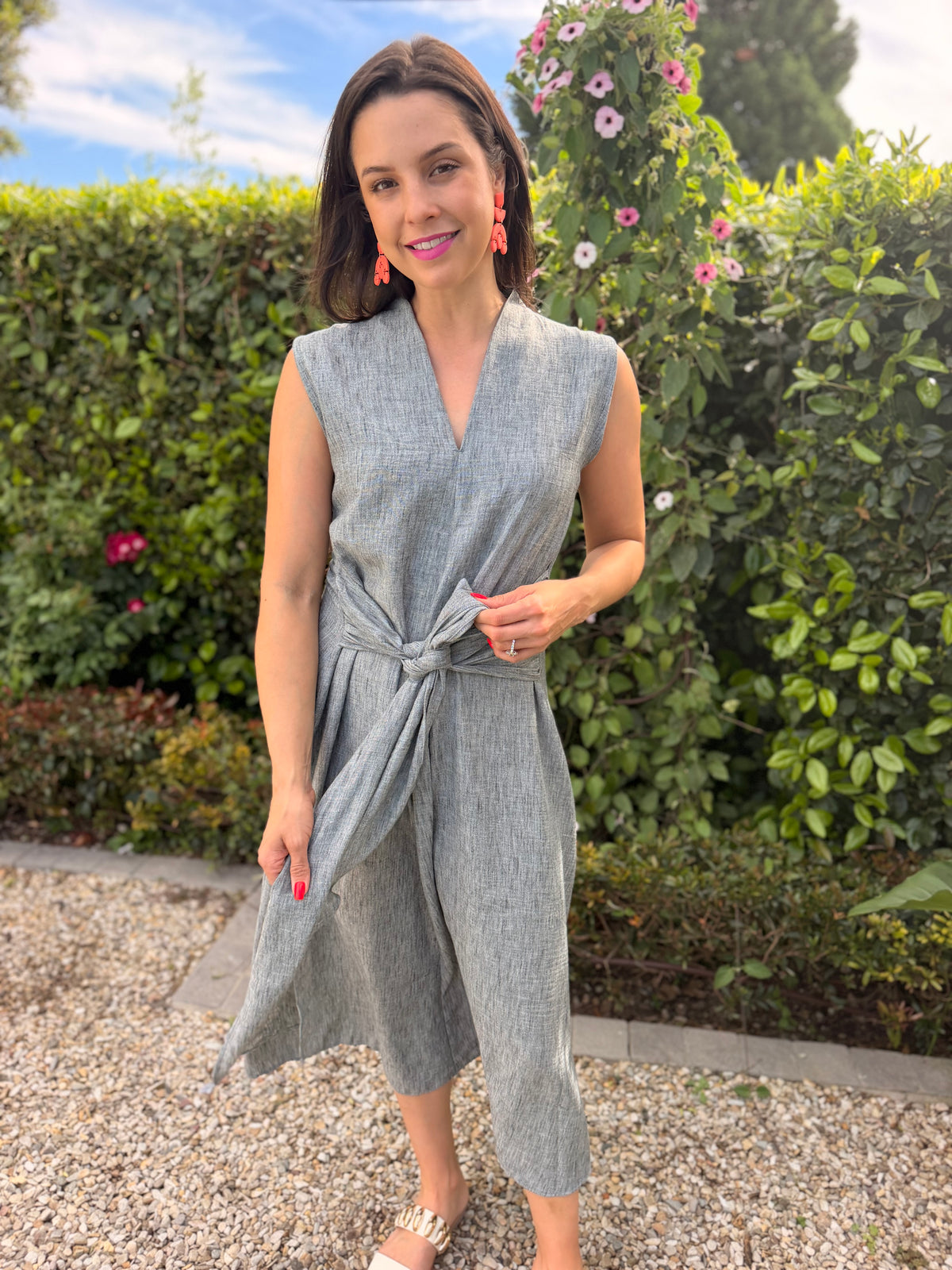 Phelina dress - Charcoal