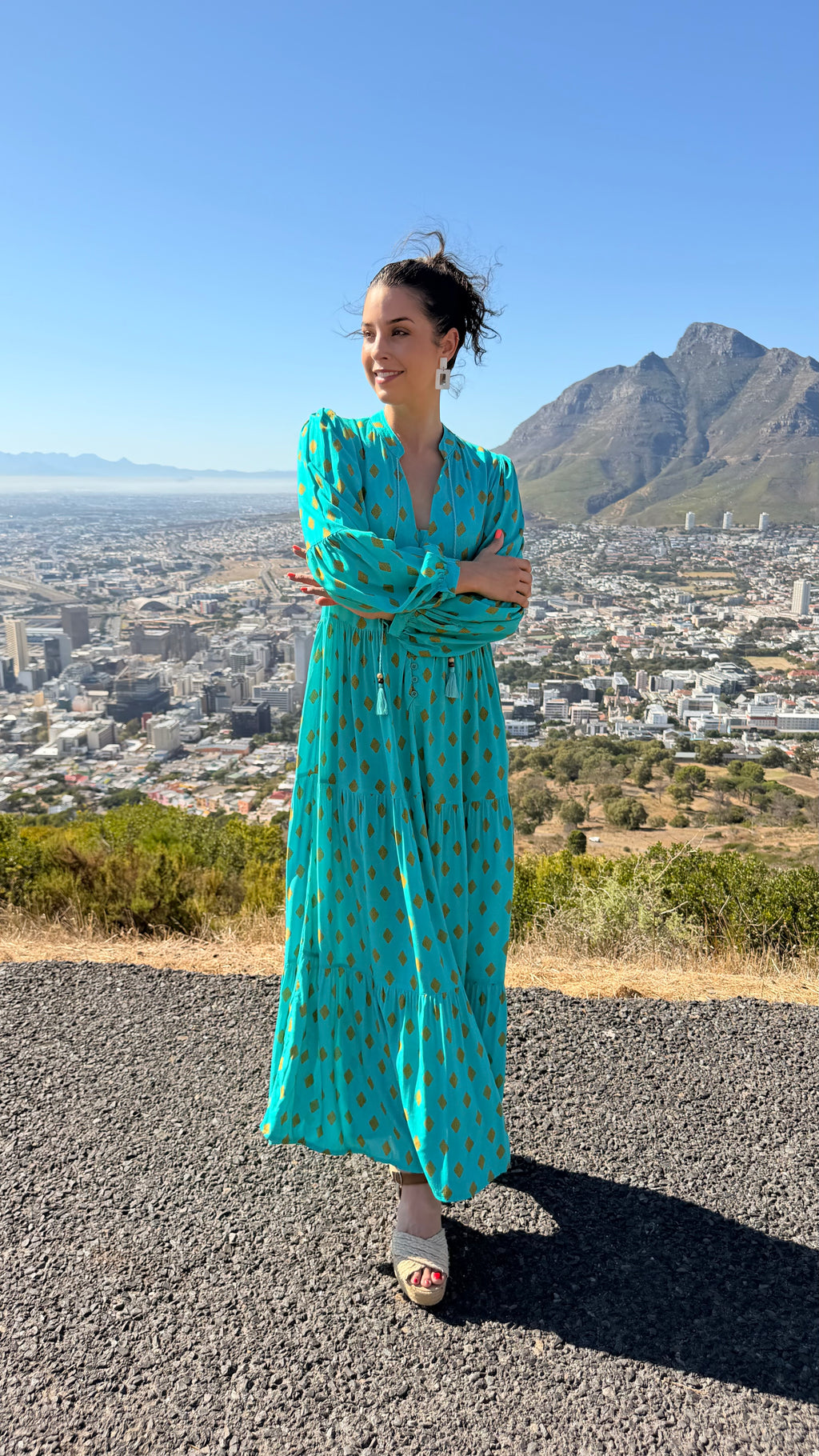 Lulu dress - Turquoise gypsy
