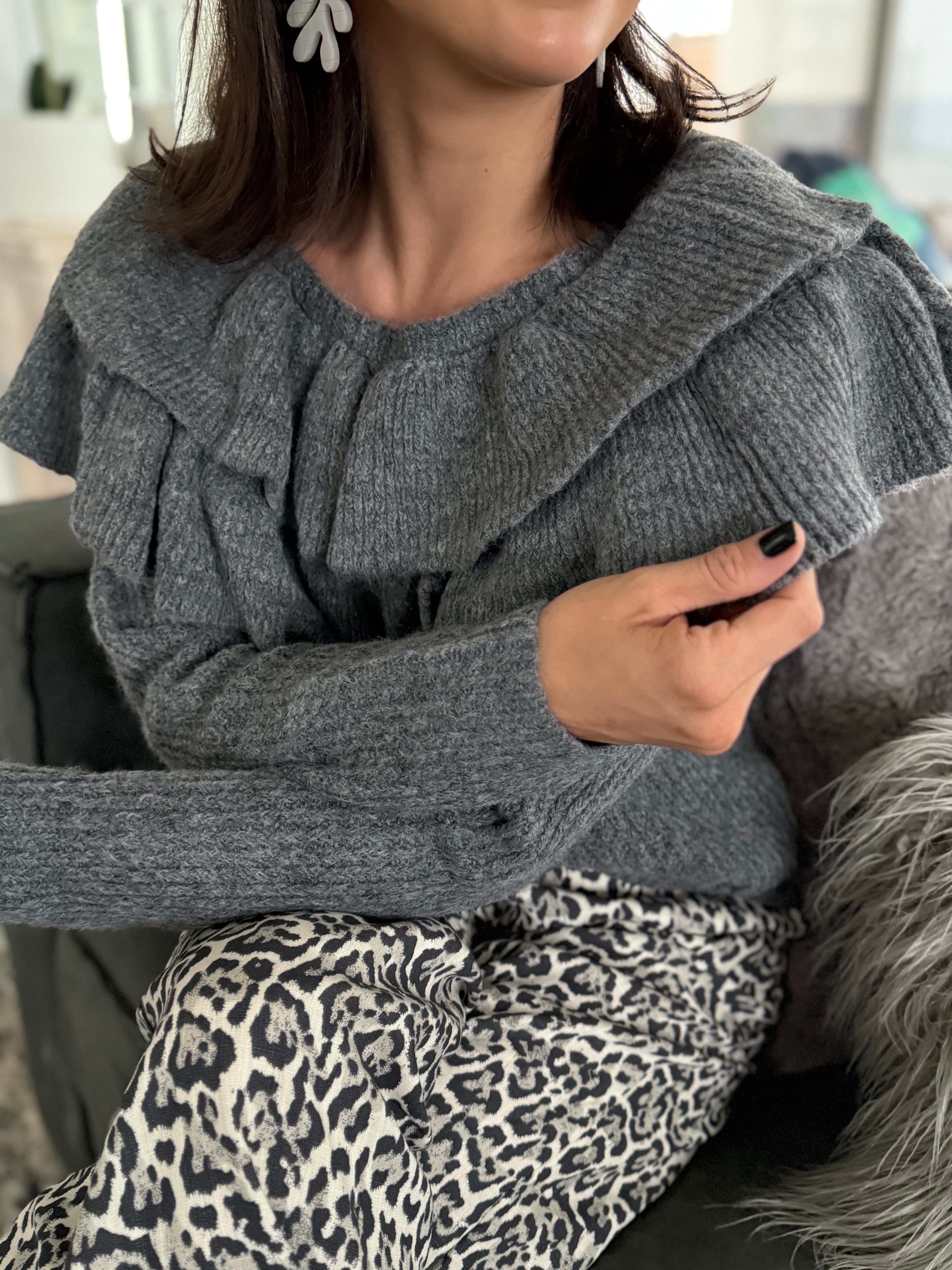 Illy knit - Midnight grey