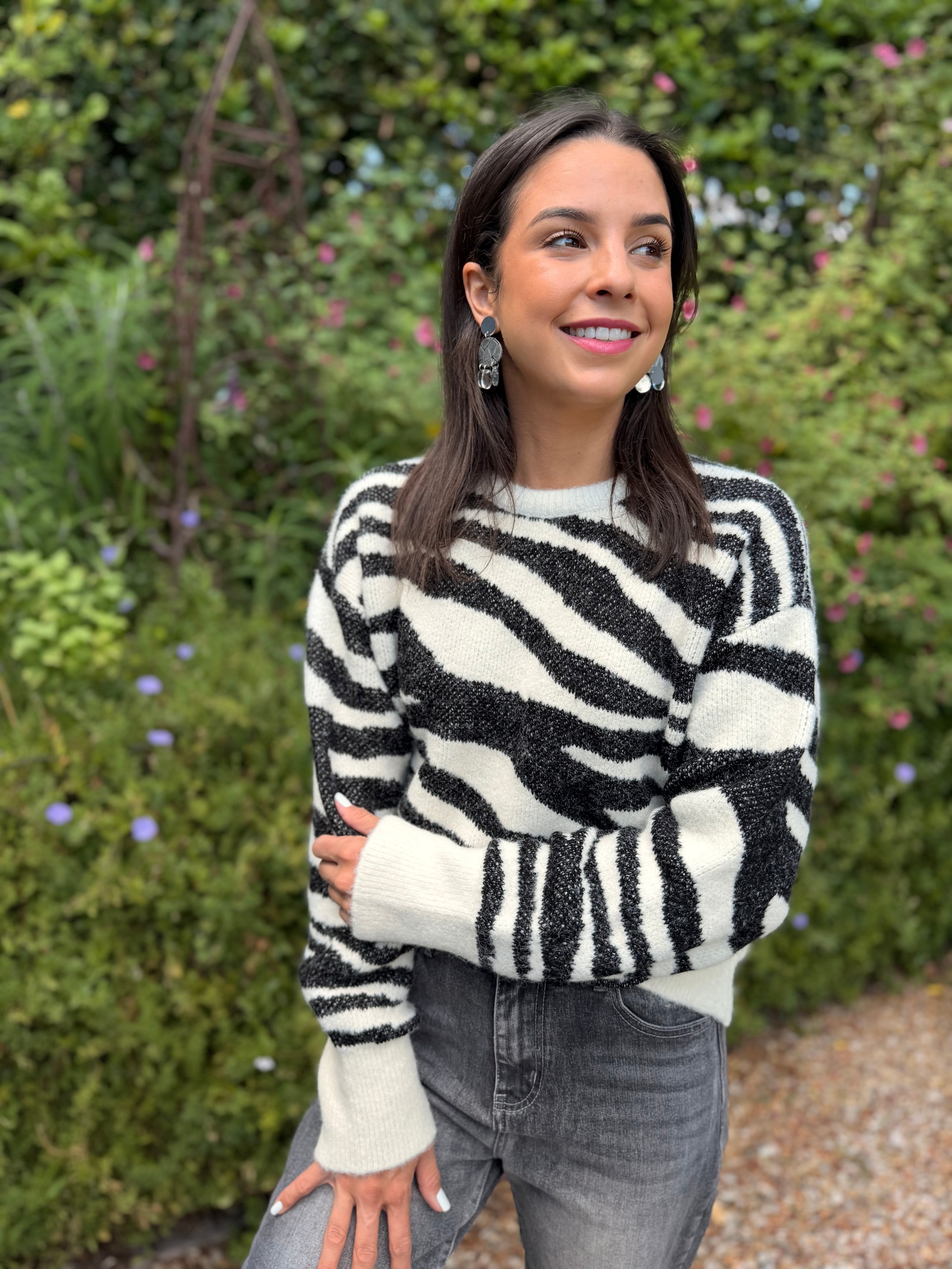 Ria knit - Zebra