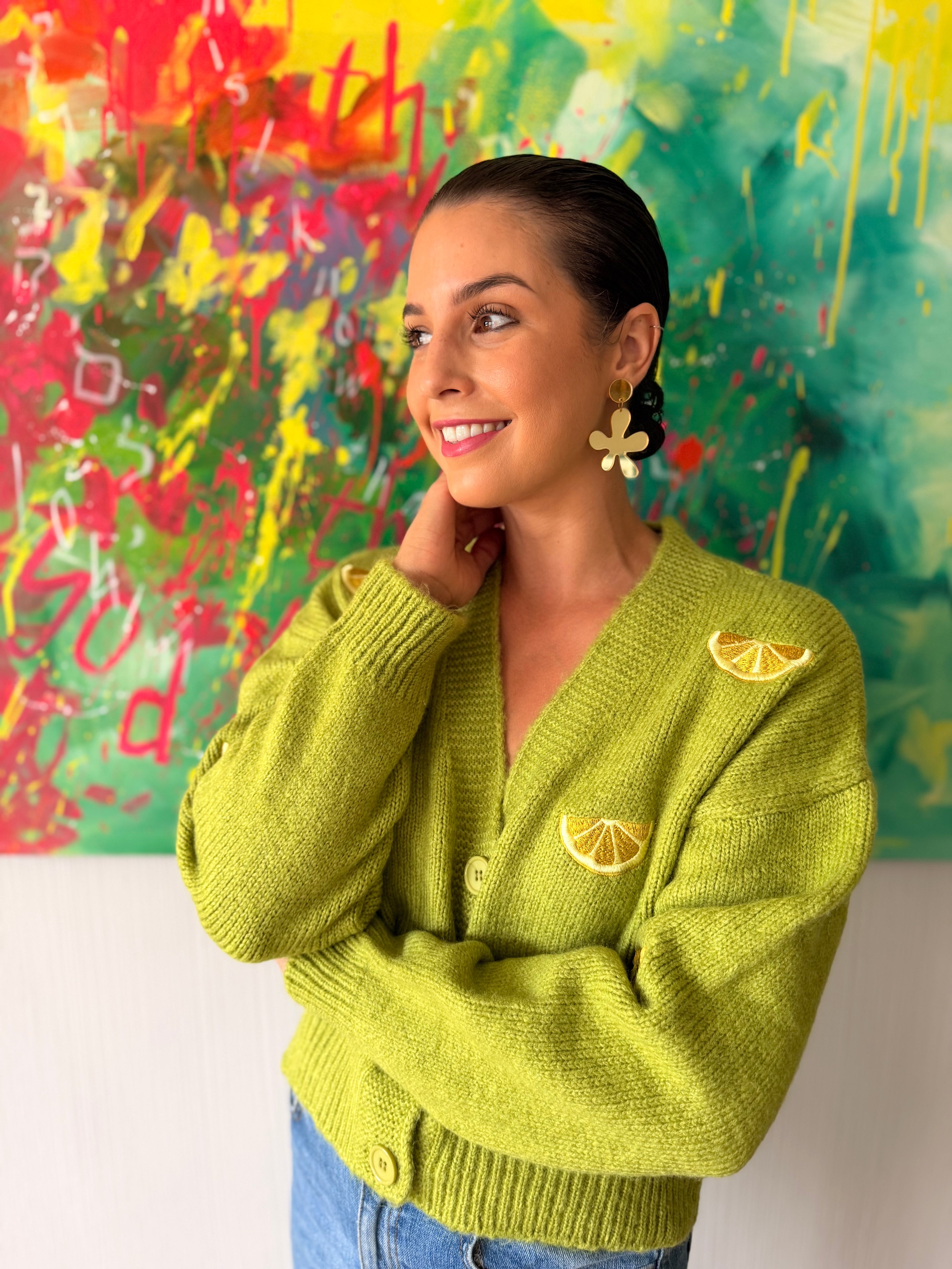 Lemon knit - Chartreuse