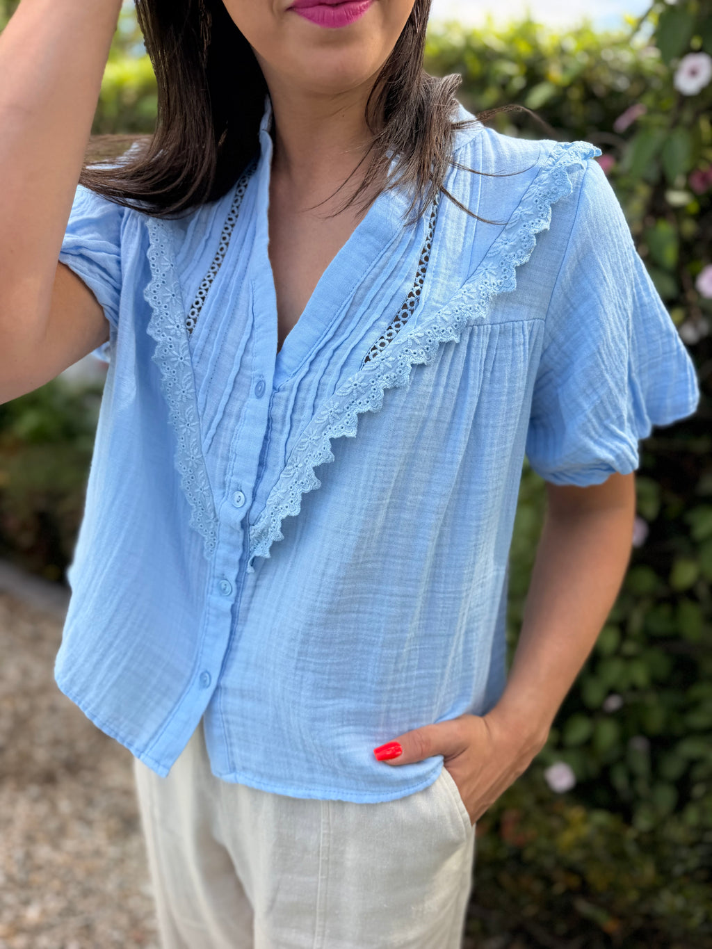 Valerie blouse - Blue