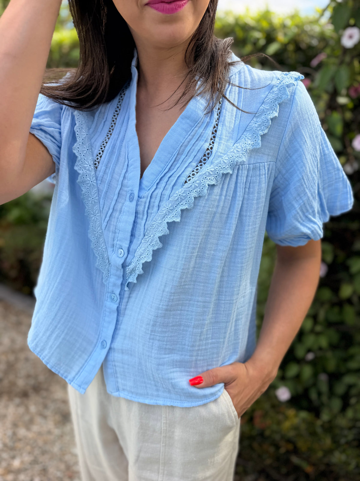 Valerie blouse - Blue