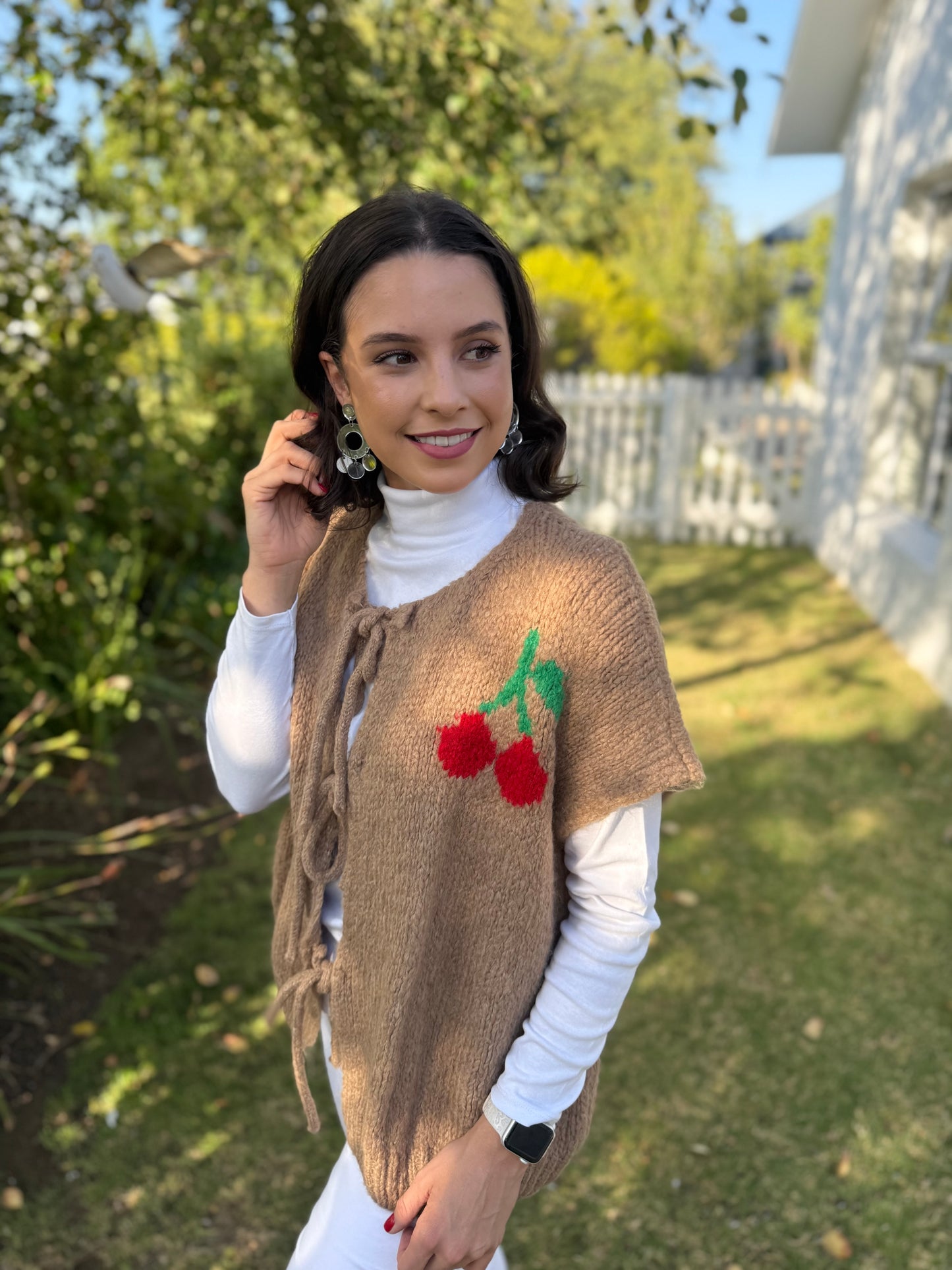 Cherry knit - Mocha